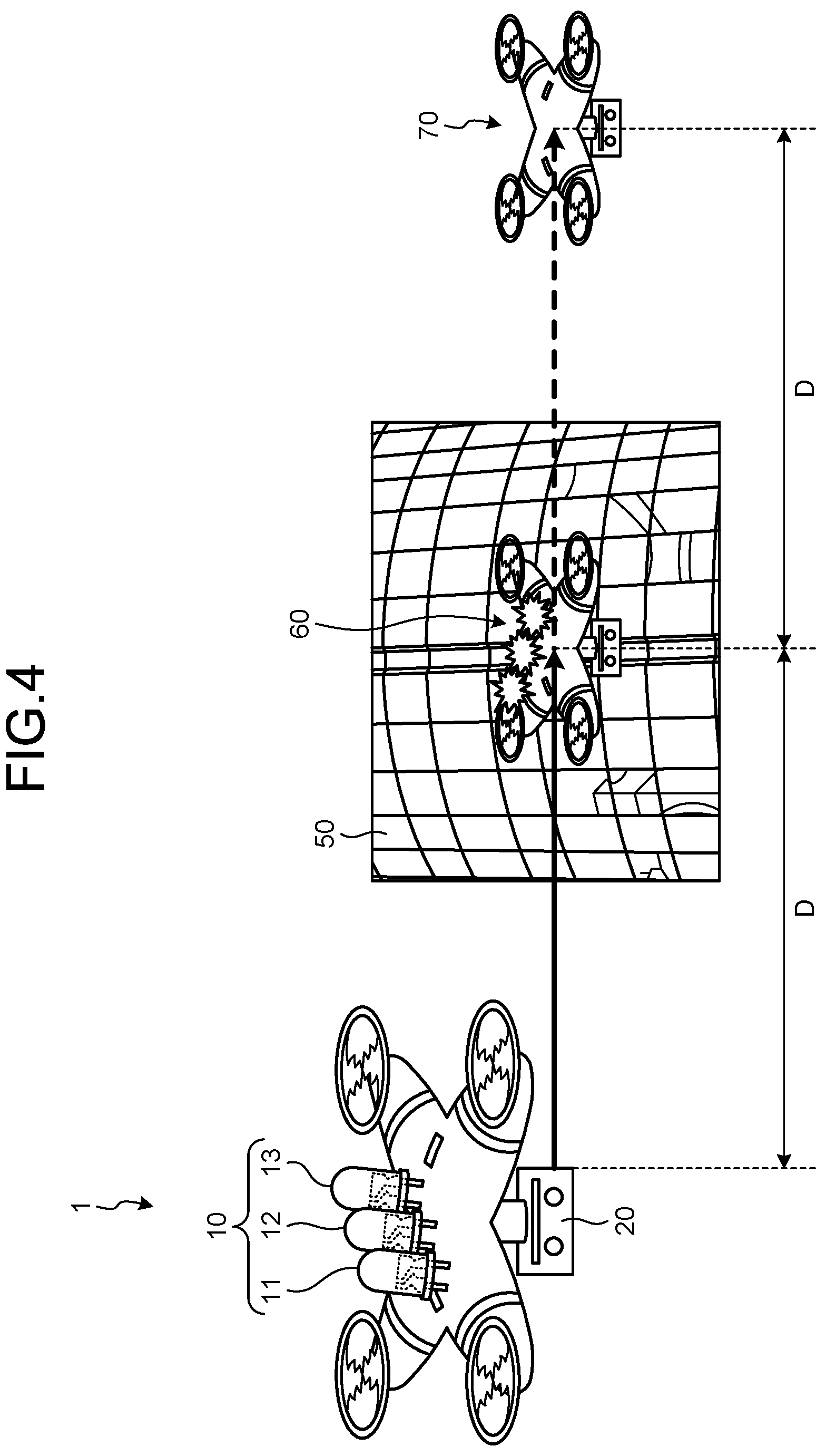 Patent US11814155 Figure 4 – Control apparatus and control method for specular object detection based on an unmanned aerial vehicle's reflection