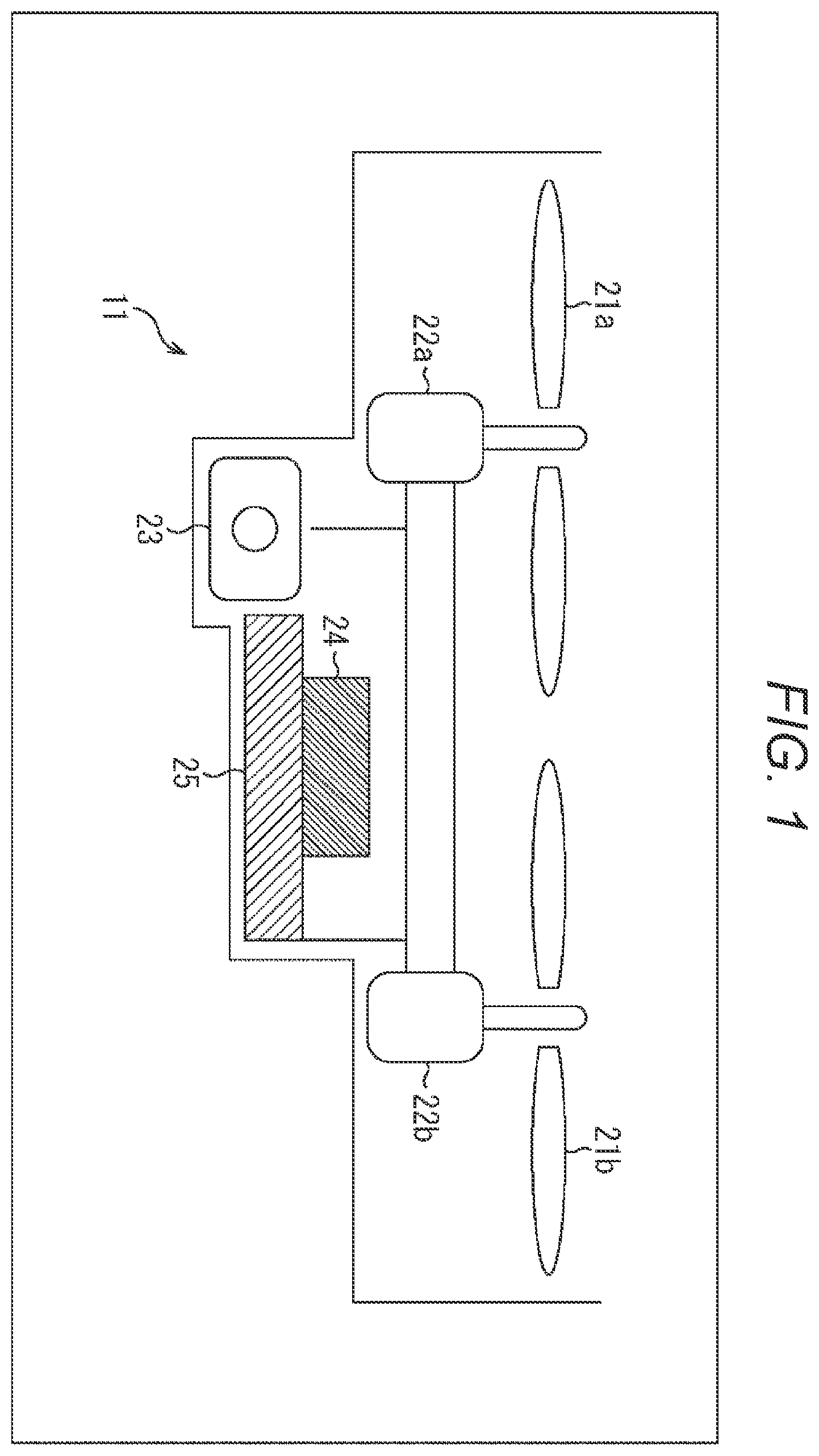Patent US11814157 Figure 1 – Unmanned aerial vehicle and drive method