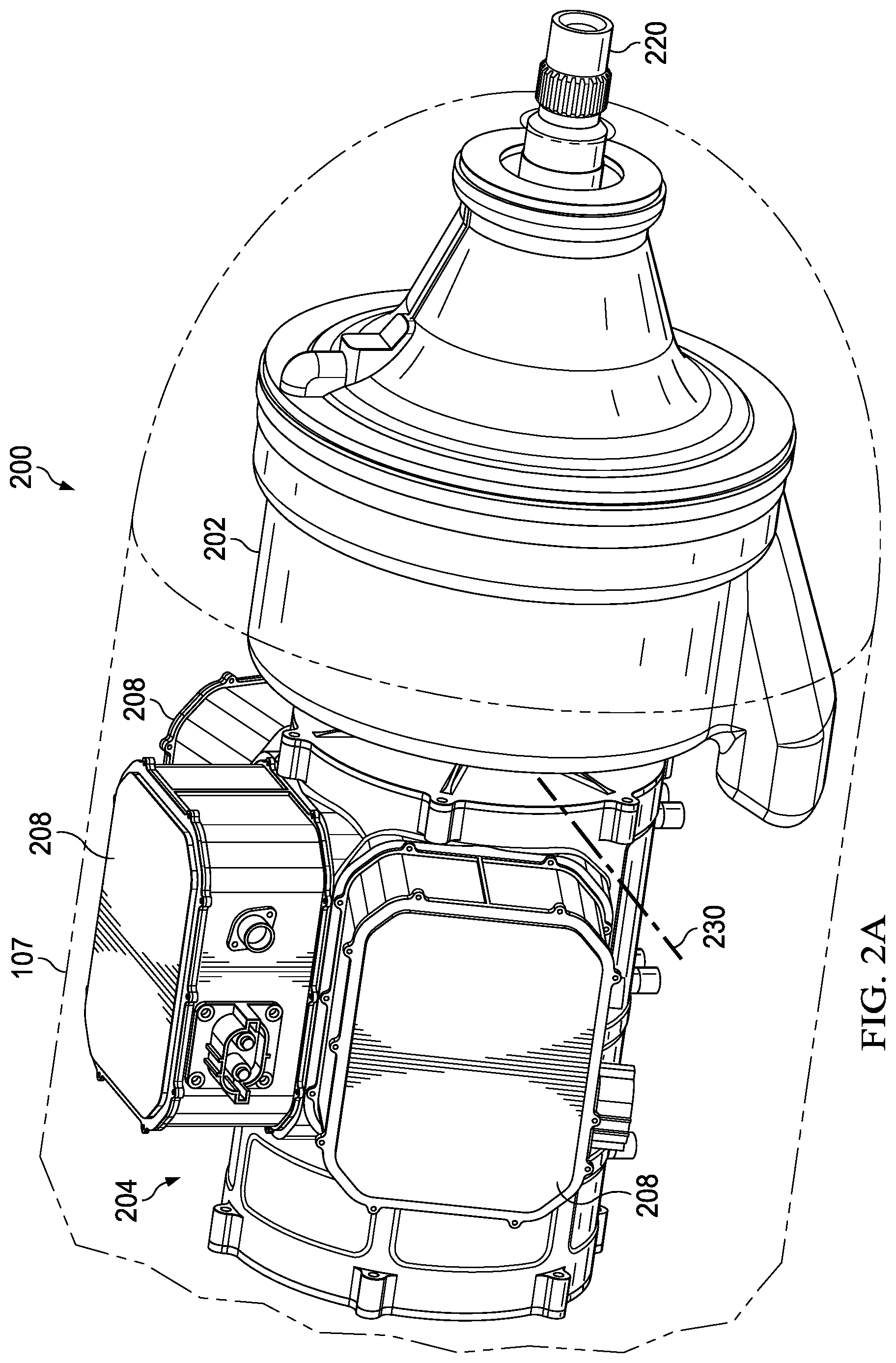 Patent US11814163 Figure 3 – Electric tiltrotor aircraft with tilting coaxial motors and gearbox
