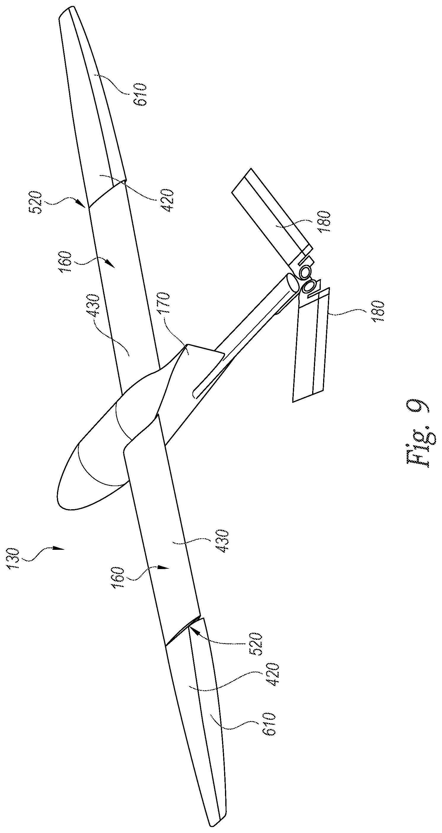 Patent US11814165 Figure 9 – Systems and methods for aerodynamic deployment of wing structures