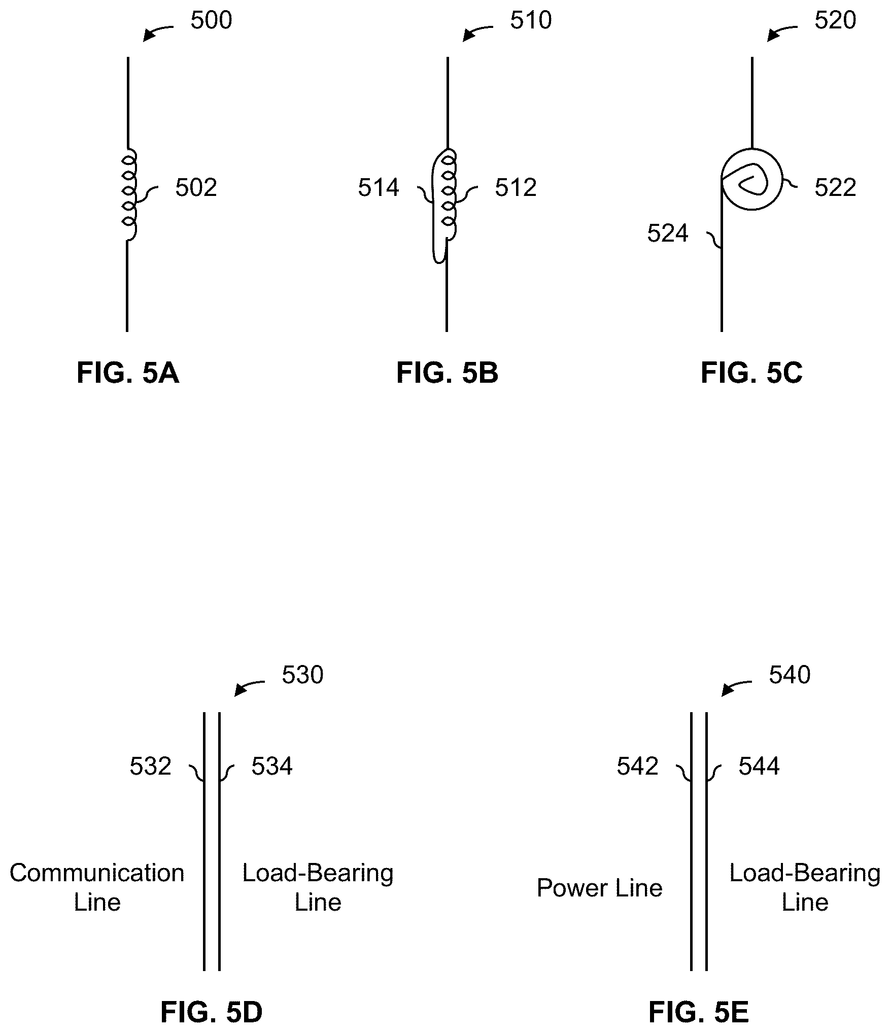 Patent US11814167 Figure 5 – Vertically-tethered multicopters