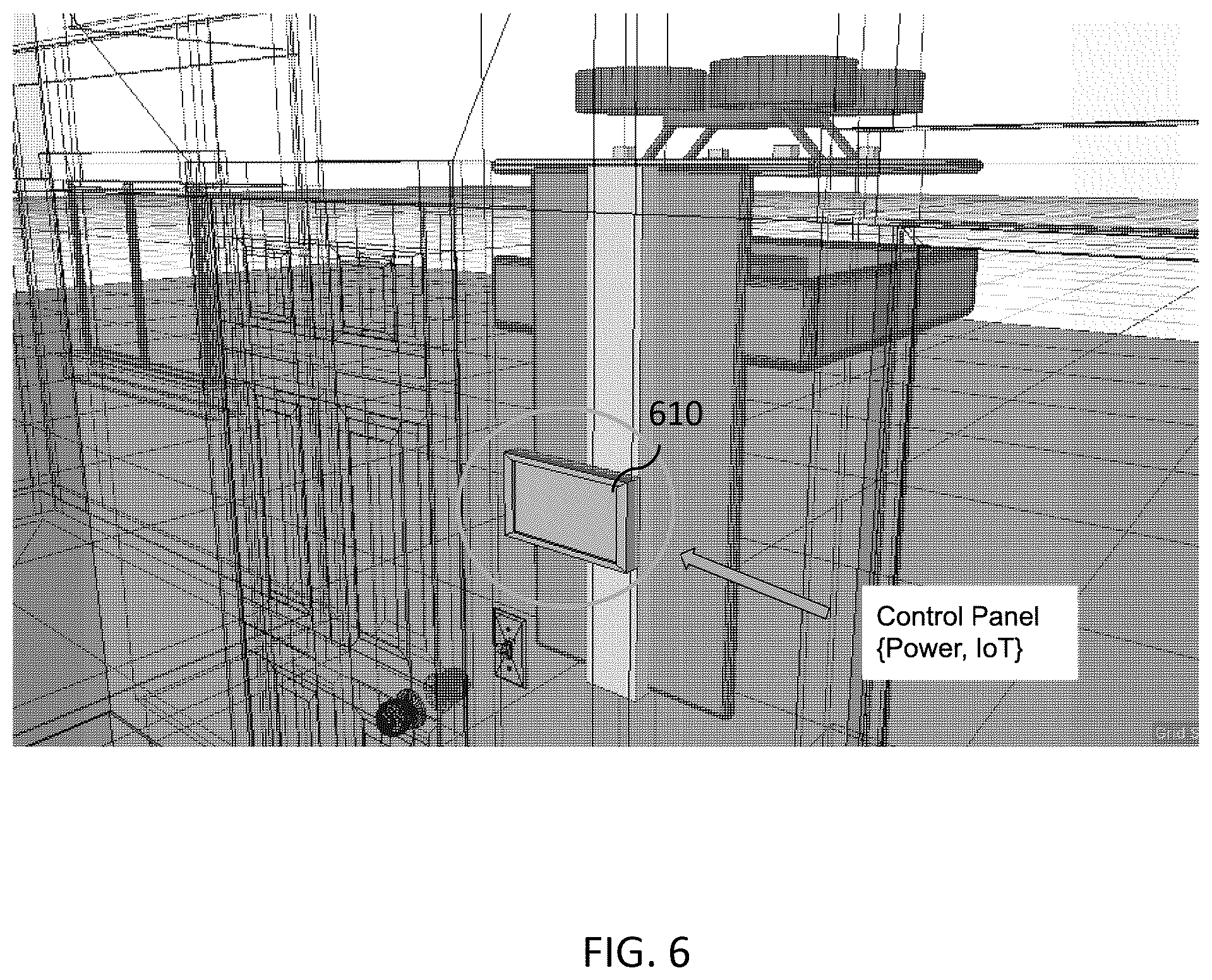 Patent US11814170 Figure 6 – Aircraft package delivery mounting system