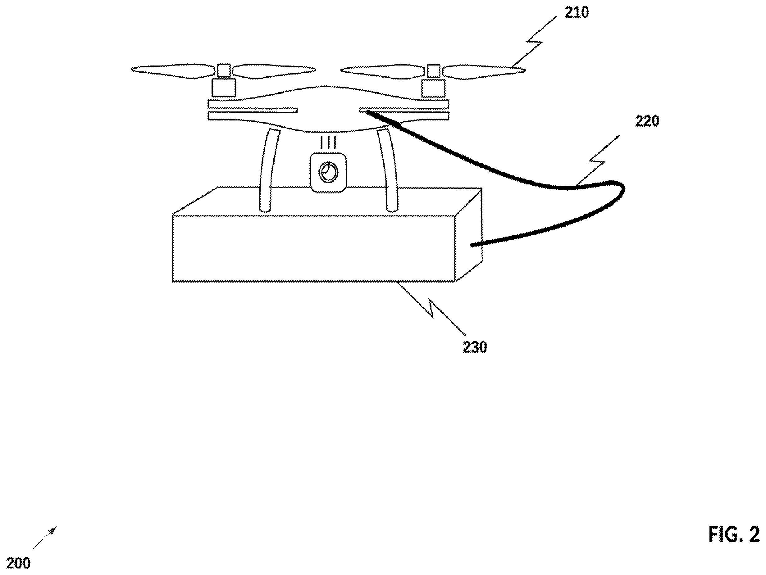 Patent US11814173 Figure 2 – Systems and methods for unmanned aerial vehicles