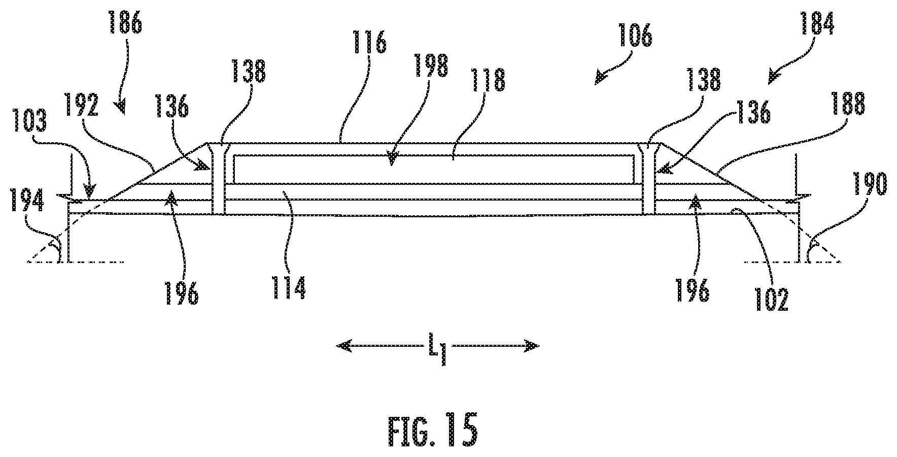 Patent US11814174 Figure 10 – Layered fuselage shield