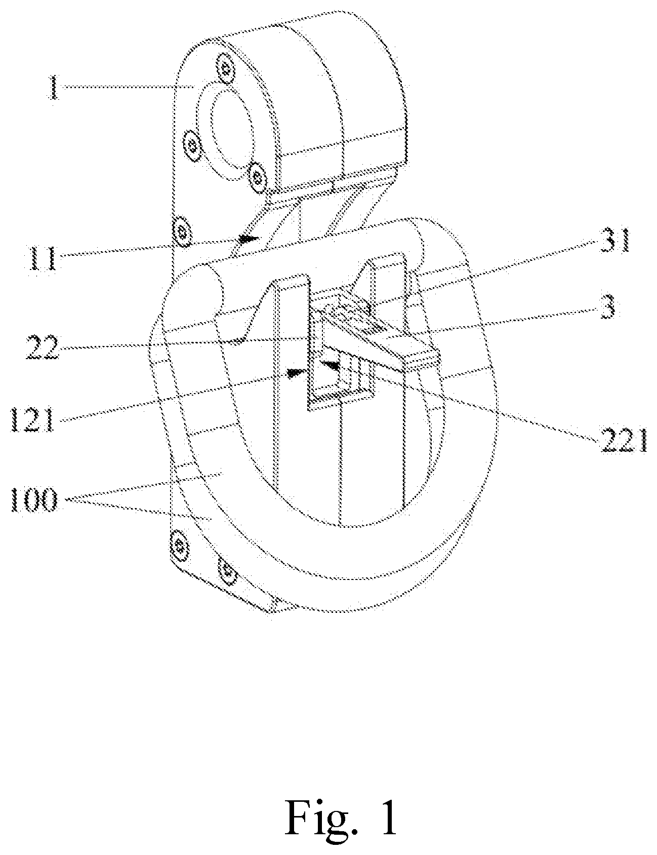 Patent US11814175 Figure 1 – Unmanned aerial vehicle (UAV) delivery structure
