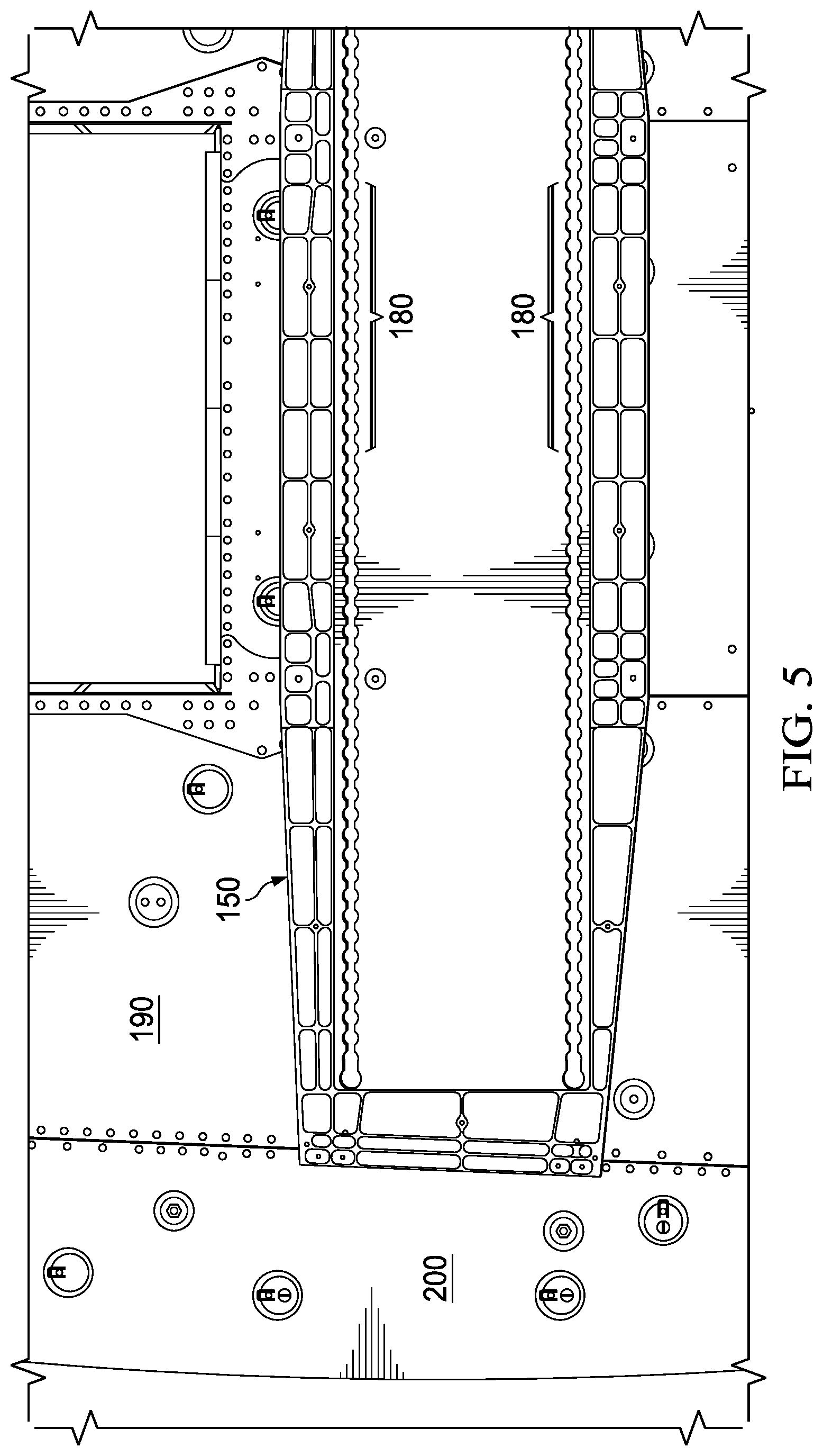 Patent US11814176 Figure 5 – Passenger seat crash safety system