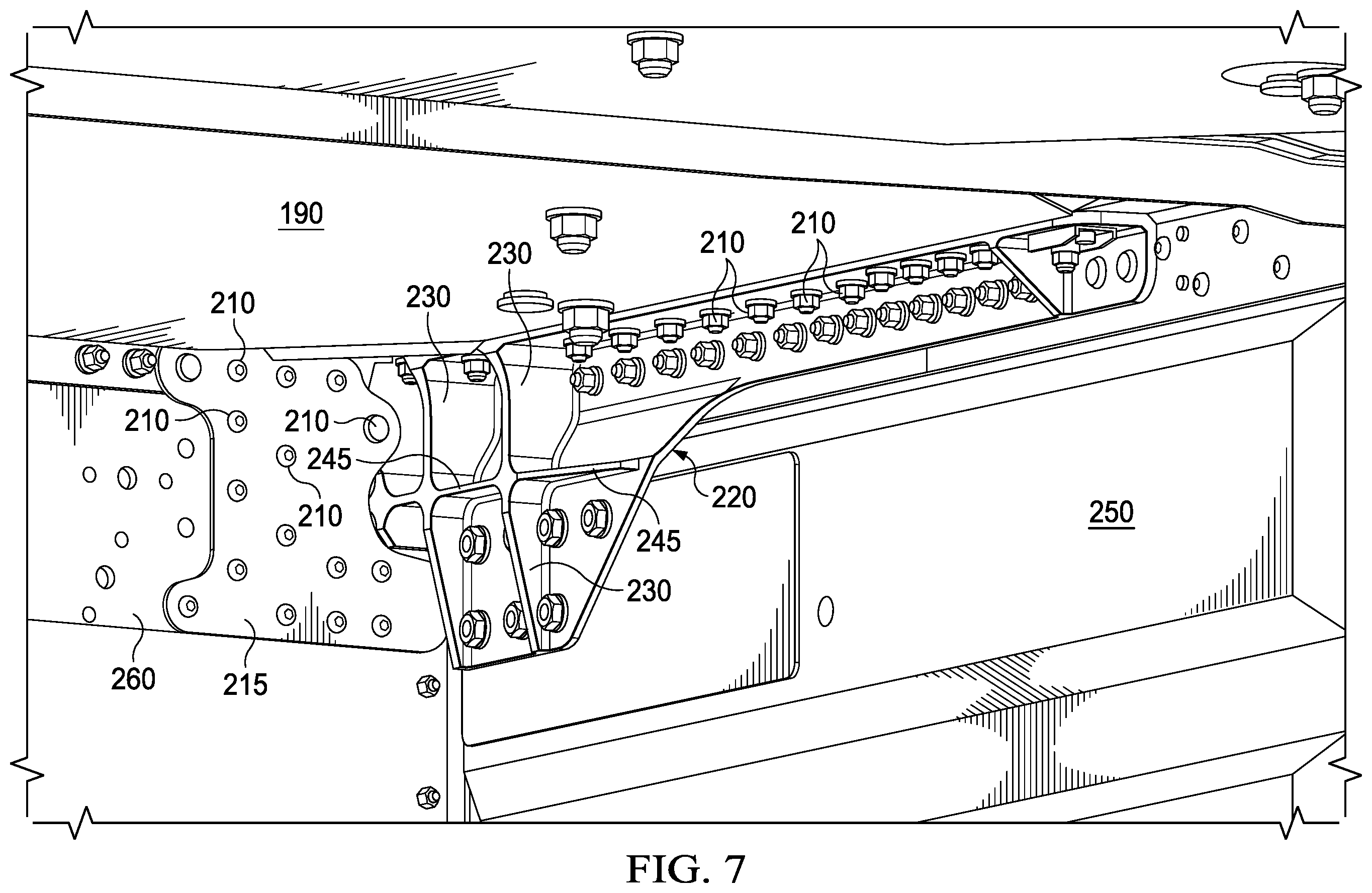Patent US11814176 Figure 7 – Passenger seat crash safety system