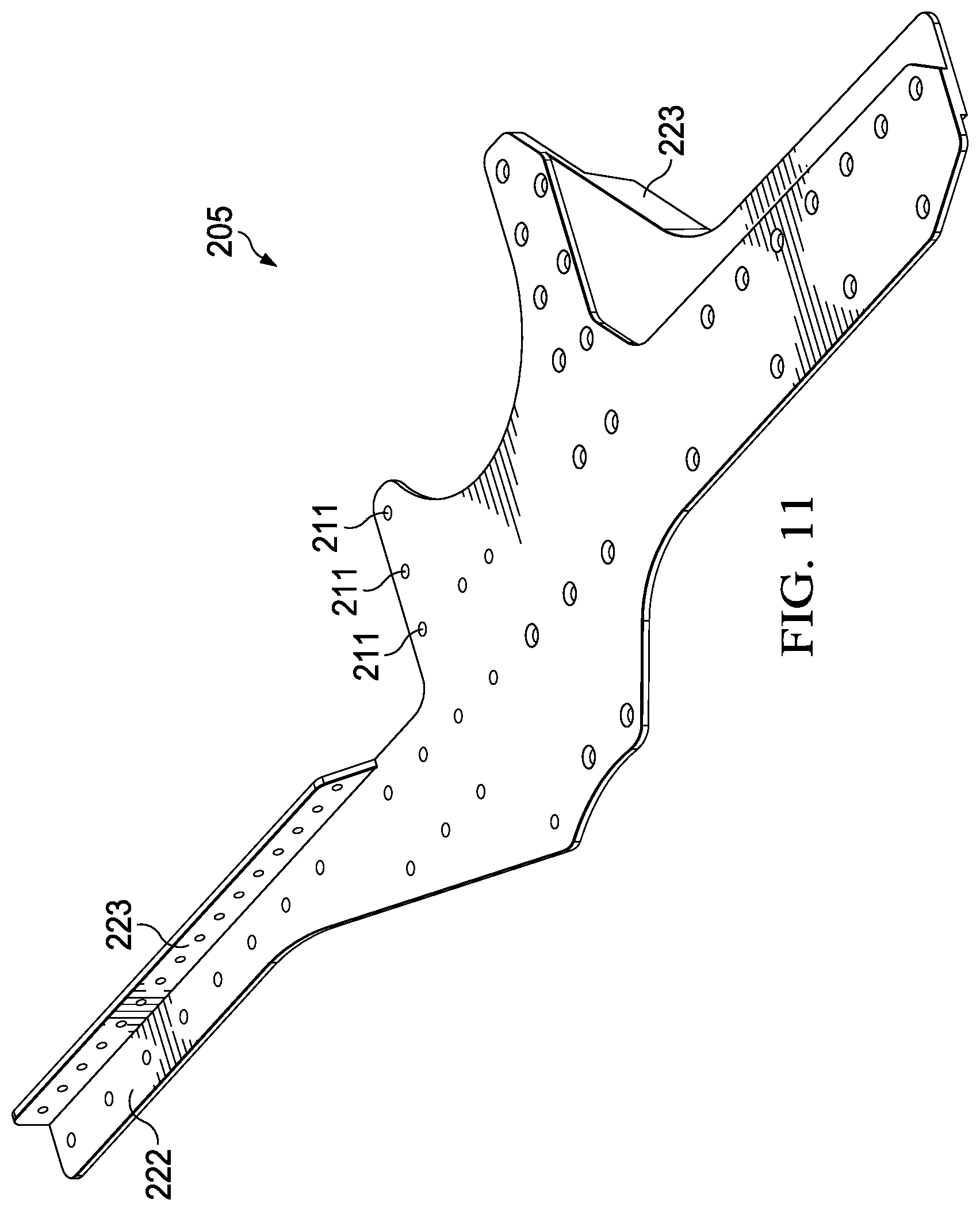 Patent US11814176 Figure 11 – Passenger seat crash safety system