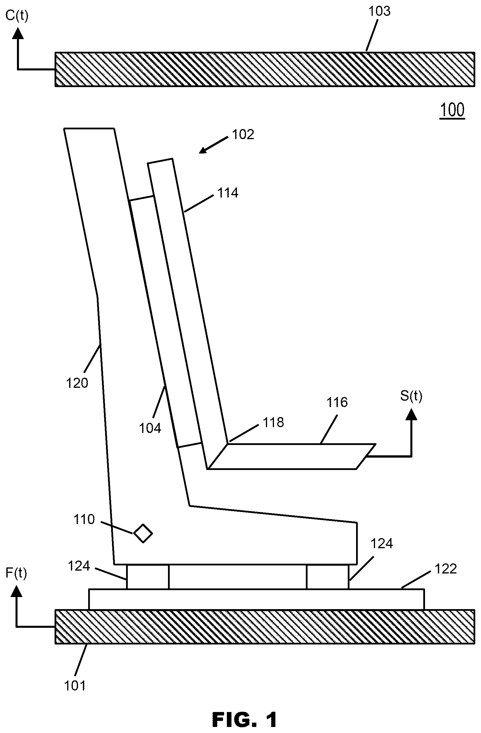 Patent US11814177 Figure 1 – Seat with enhanced response