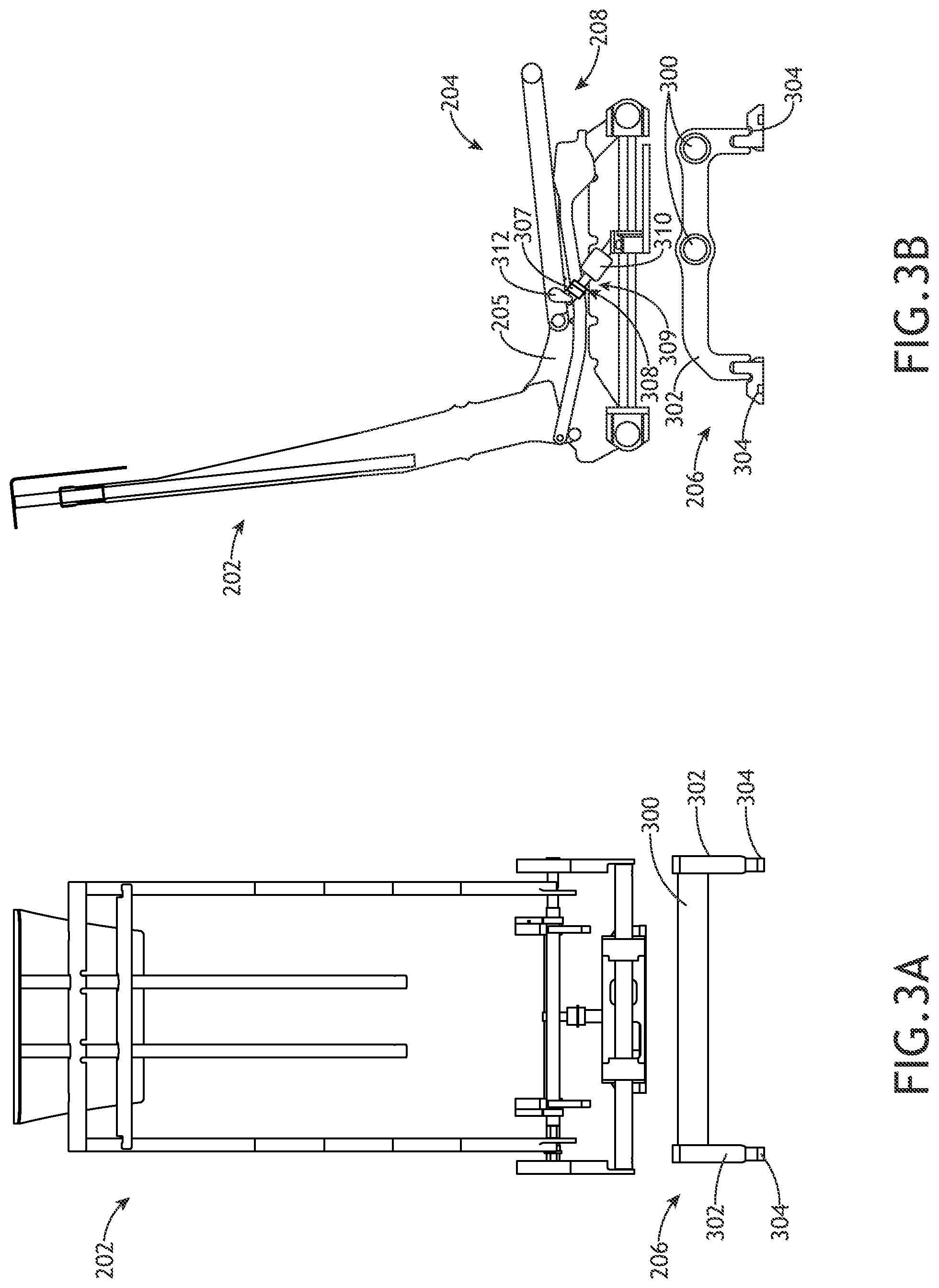 Patent US11814178 Figure 3 – Lift assist system for an aircraft seat