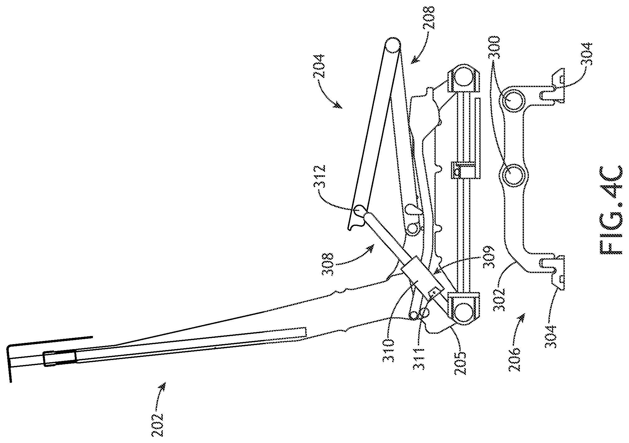 Patent US11814178 Figure 5 – Lift assist system for an aircraft seat