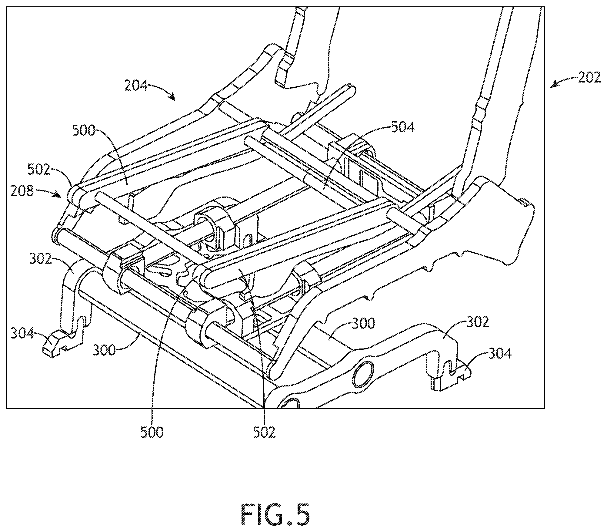Patent US11814178 Figure 6 – Lift assist system for an aircraft seat