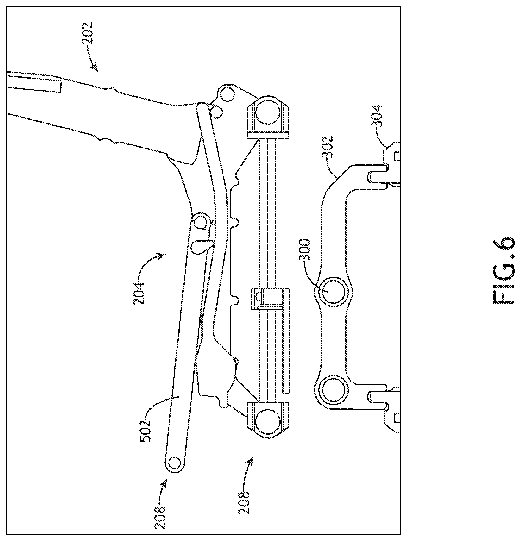 Patent US11814178 Figure 7 – Lift assist system for an aircraft seat