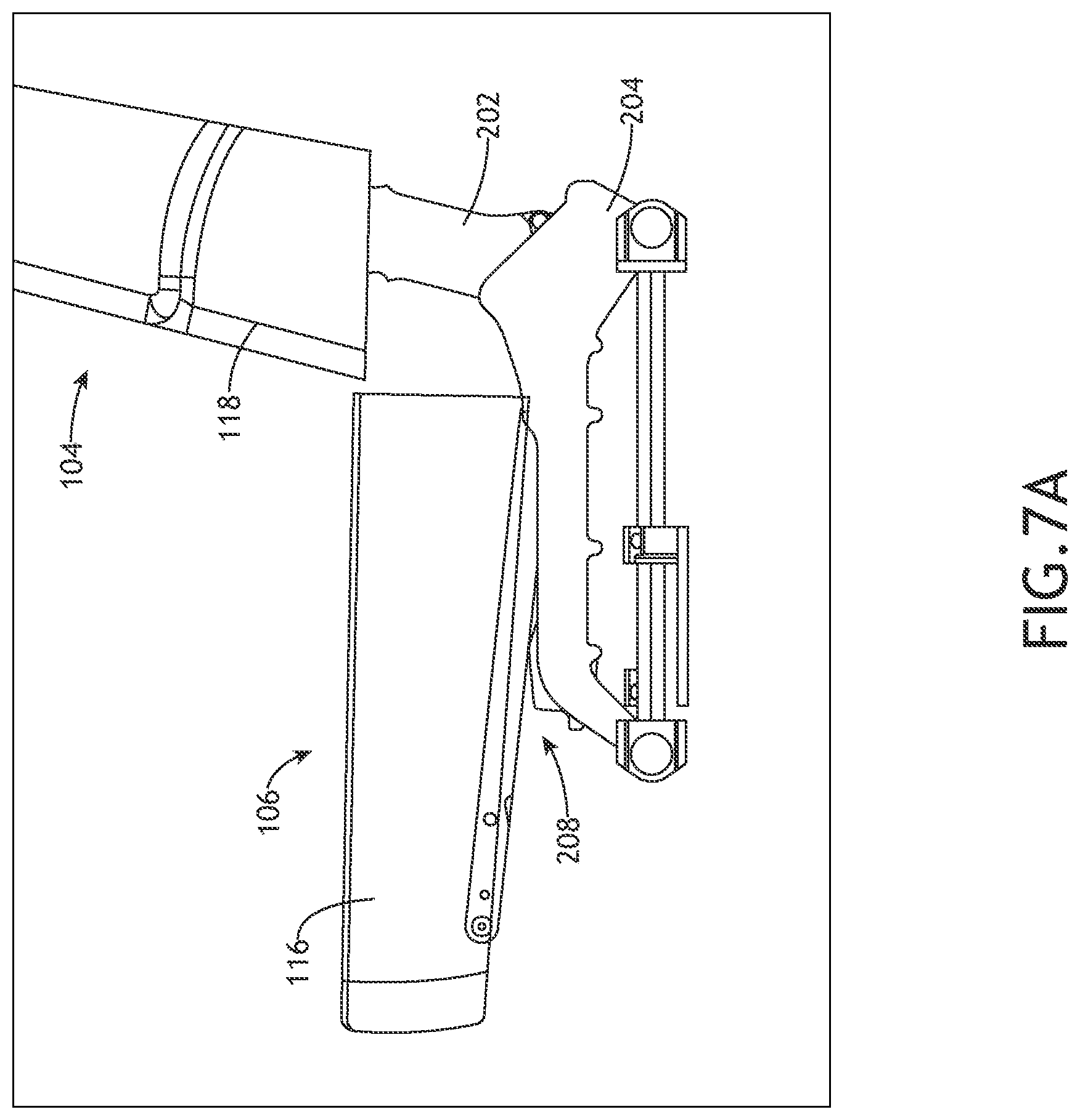 Patent US11814178 Figure 8 – Lift assist system for an aircraft seat