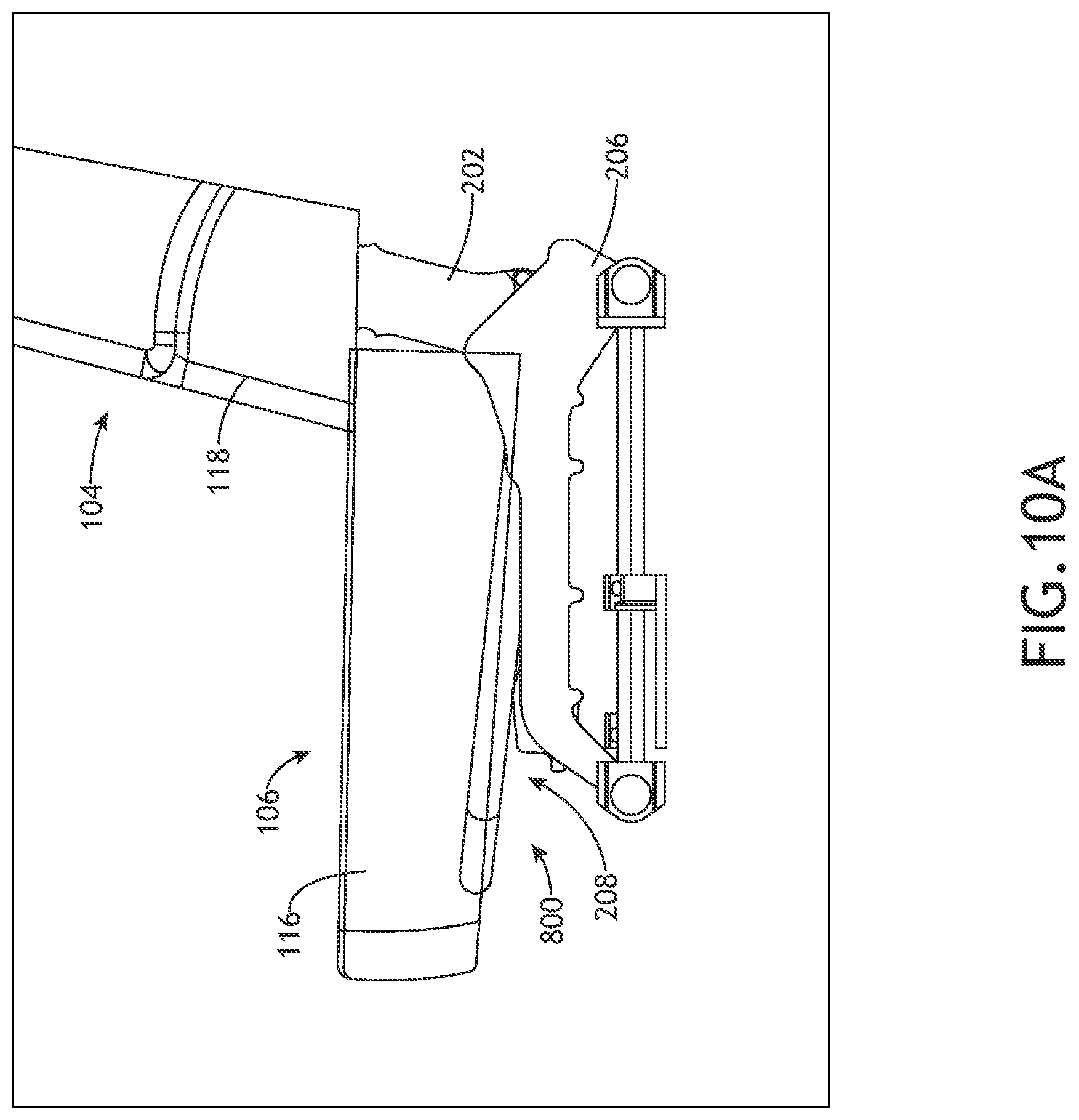 Patent US11814178 Figure 13 – Lift assist system for an aircraft seat