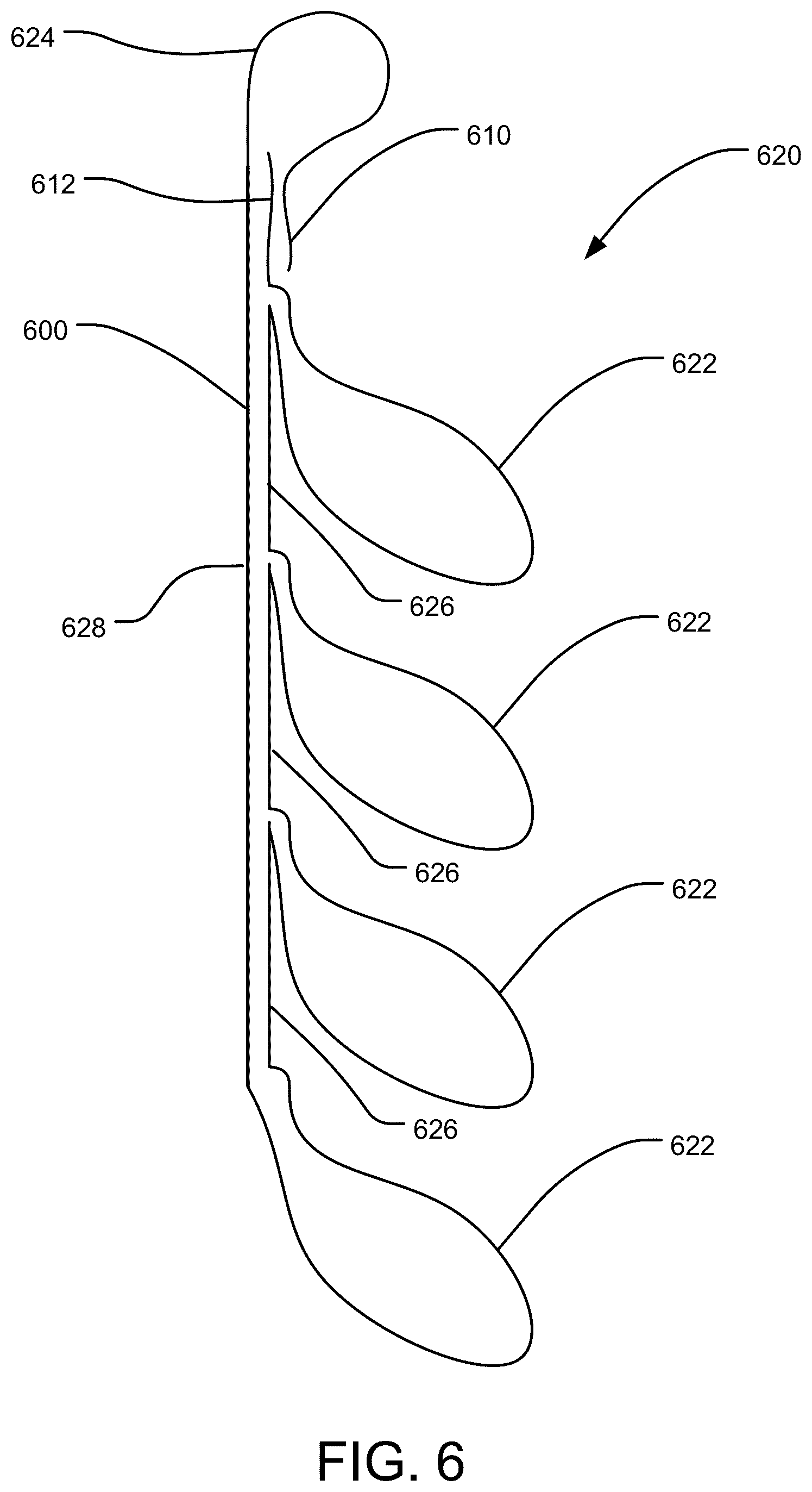 Patent US11814183 Figure 6 – Strap for securing a bag to a parachute harness