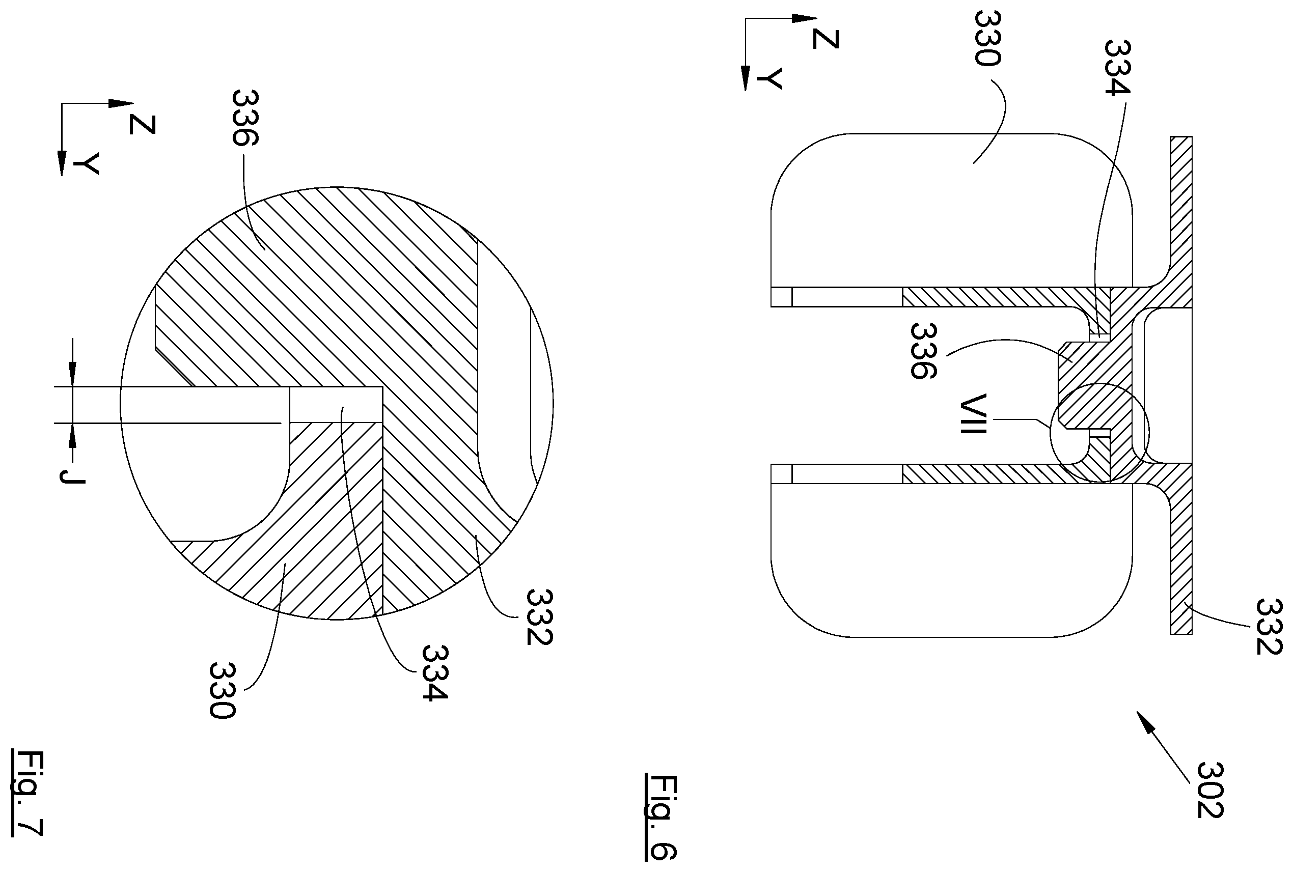 Patent US11814184 Figure 4 – Assembly for an aircraft having a pylon and a nacelle comprising a visor fitted with tensioning systems and centering systems