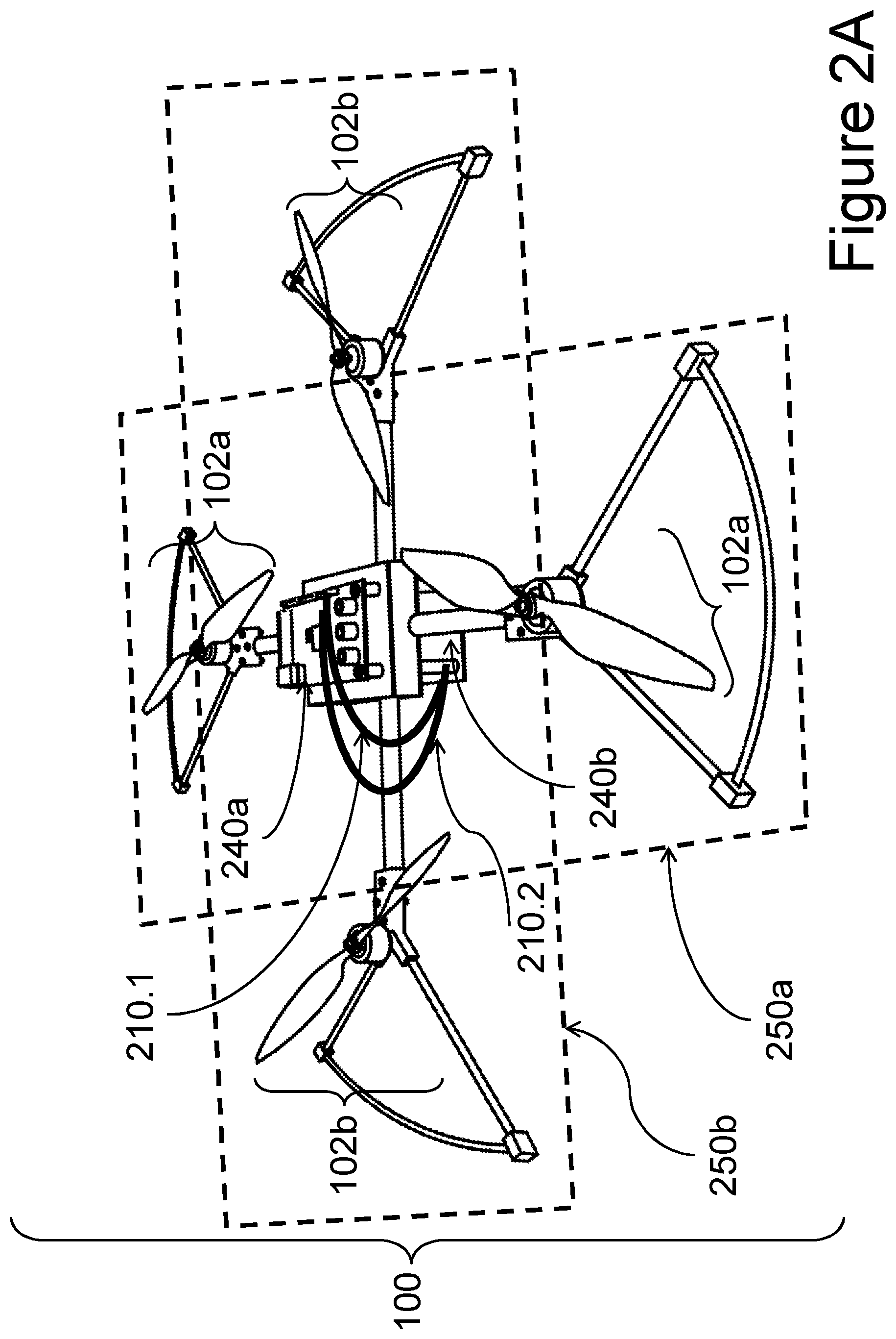 Patent US11814185 Figure 2 – Aerial vehicle