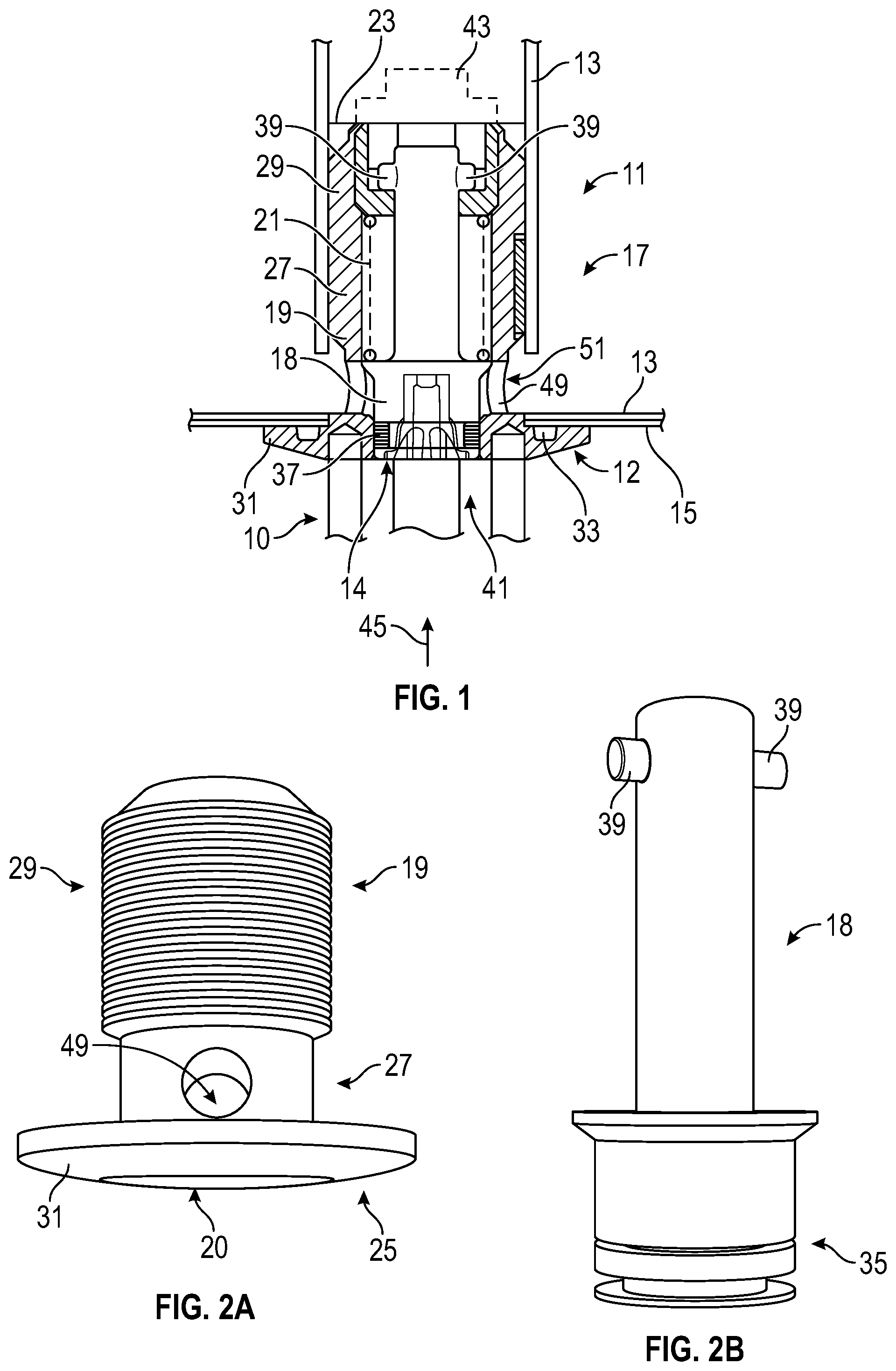 Patent US11814188 Figure 1 – Fuel drain engagement tool