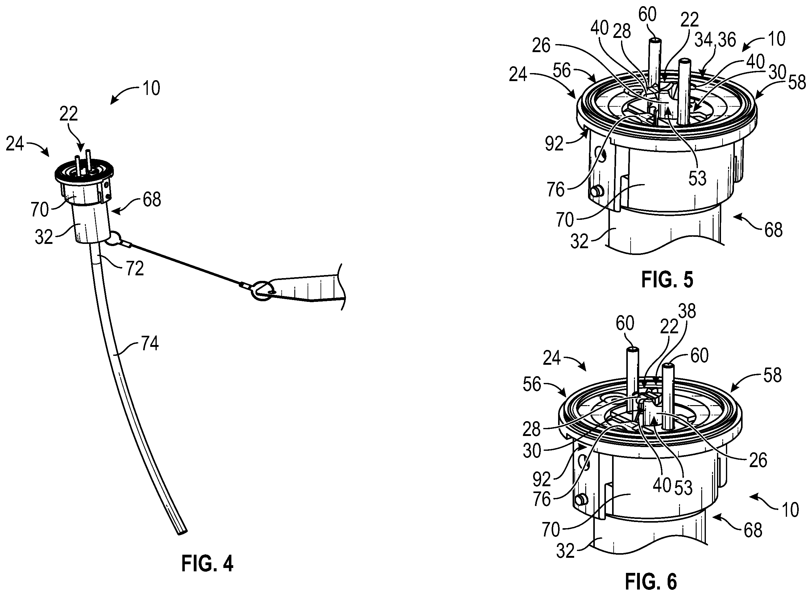 Patent US11814188 Figure 3 – Fuel drain engagement tool