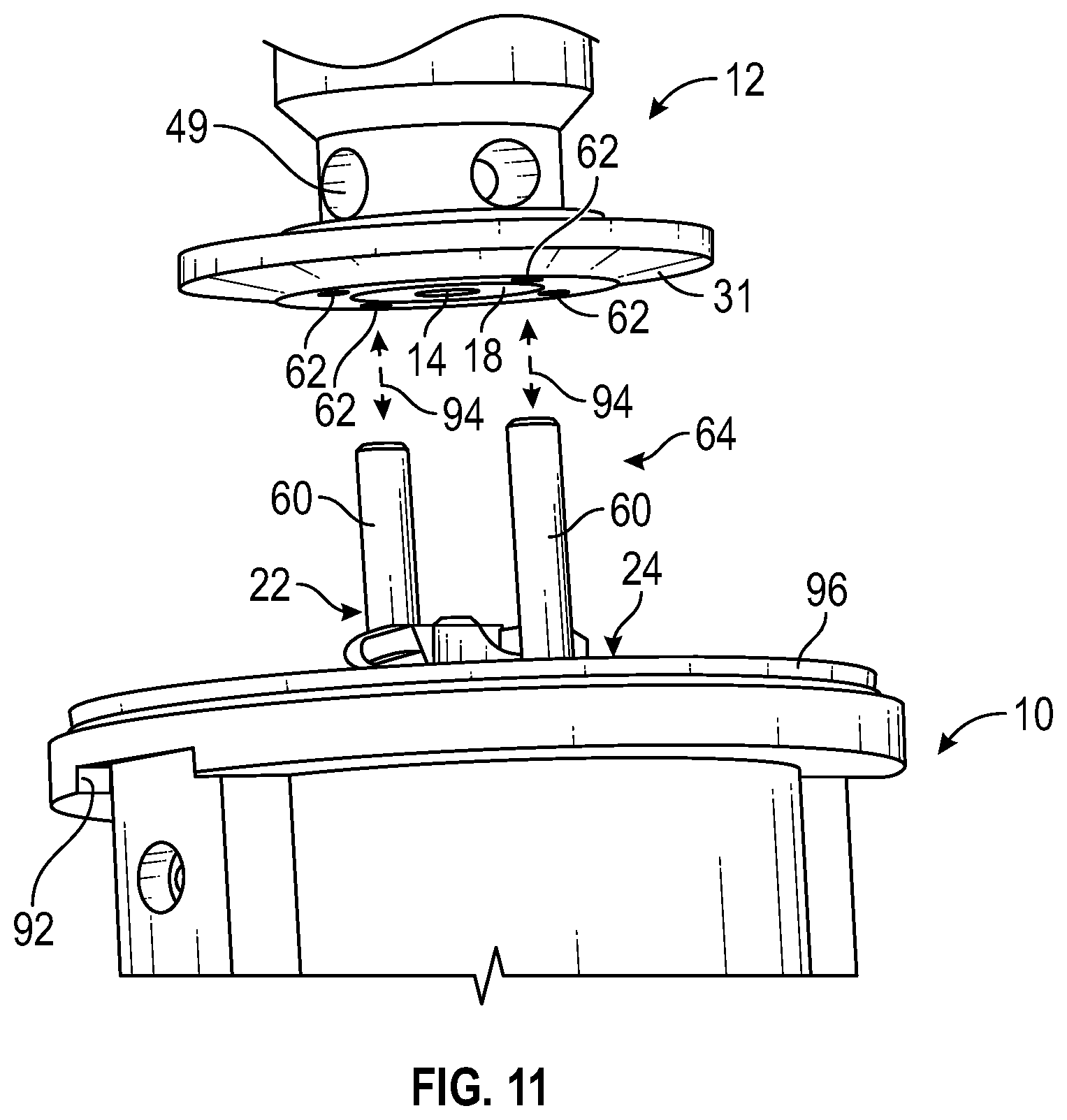 Patent US11814188 Figure 7 – Fuel drain engagement tool