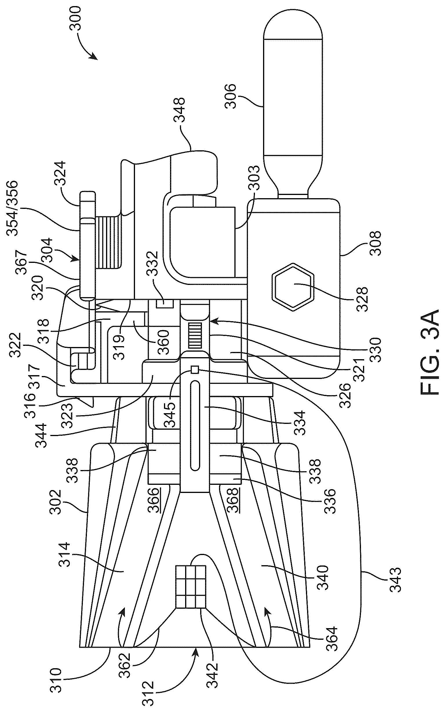 Patent US11814190 Figure 3 – System and method of providing a projectile module having a net with a drawstring