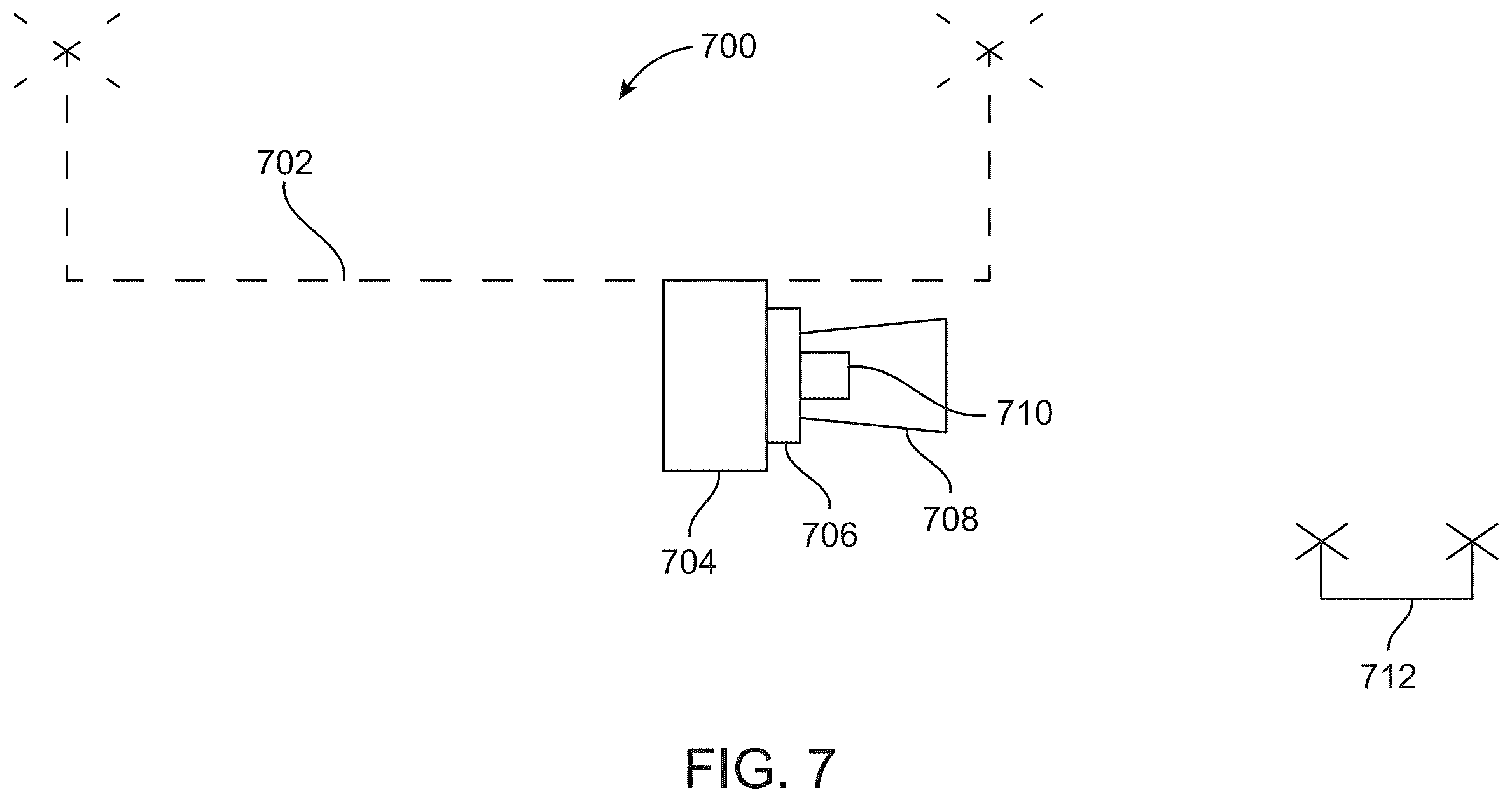 Patent US11814190 Figure 7 – System and method of providing a projectile module having a net with a drawstring