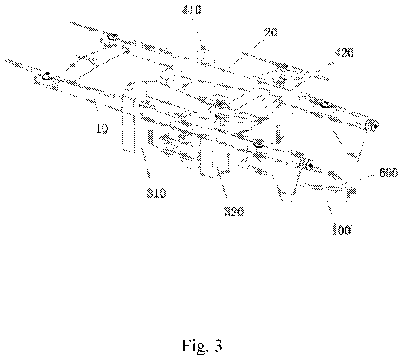 Patent US11814192 Figure 3 – Aircraft transport trailer