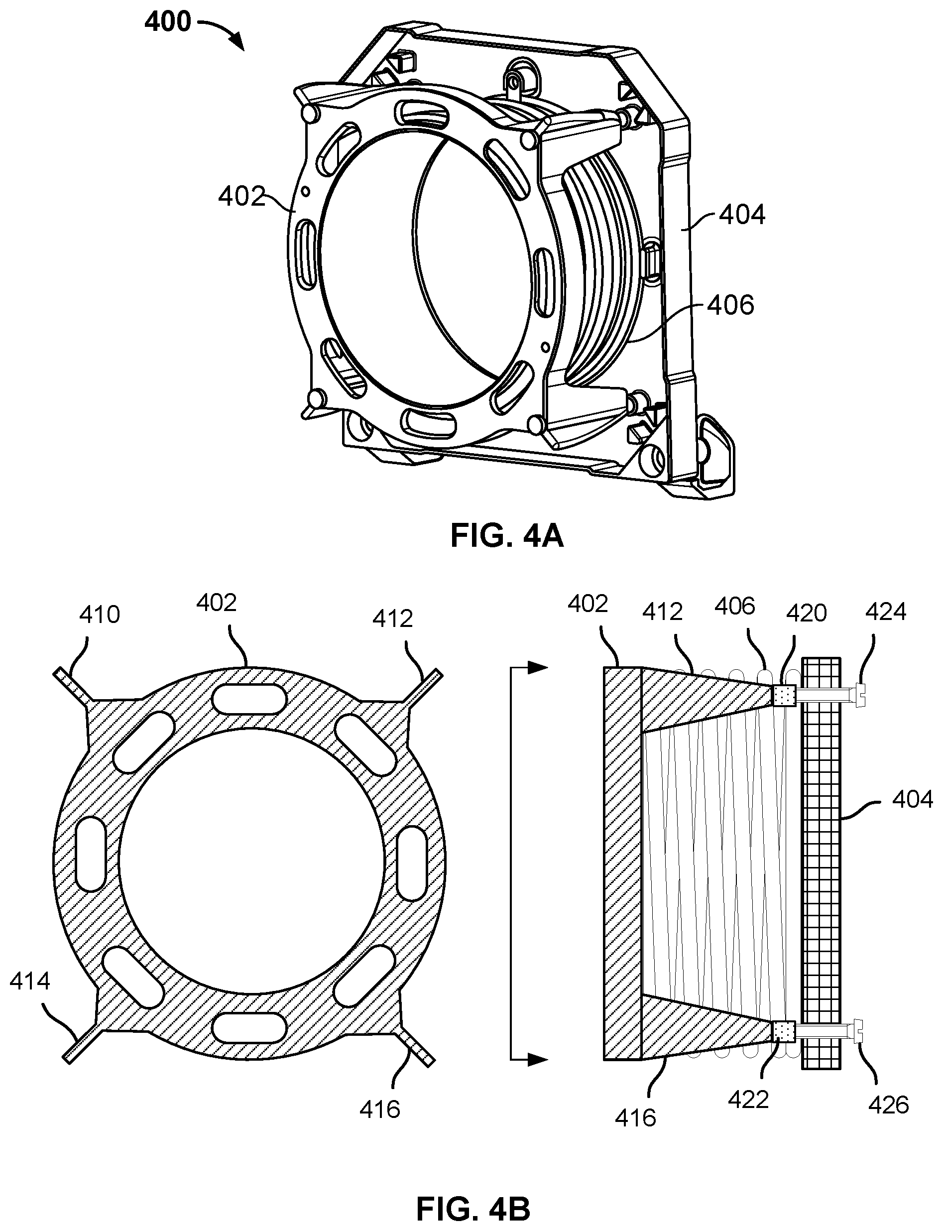 Patent US11814194 Figure 4 – Satellite deployer with composite guide rail