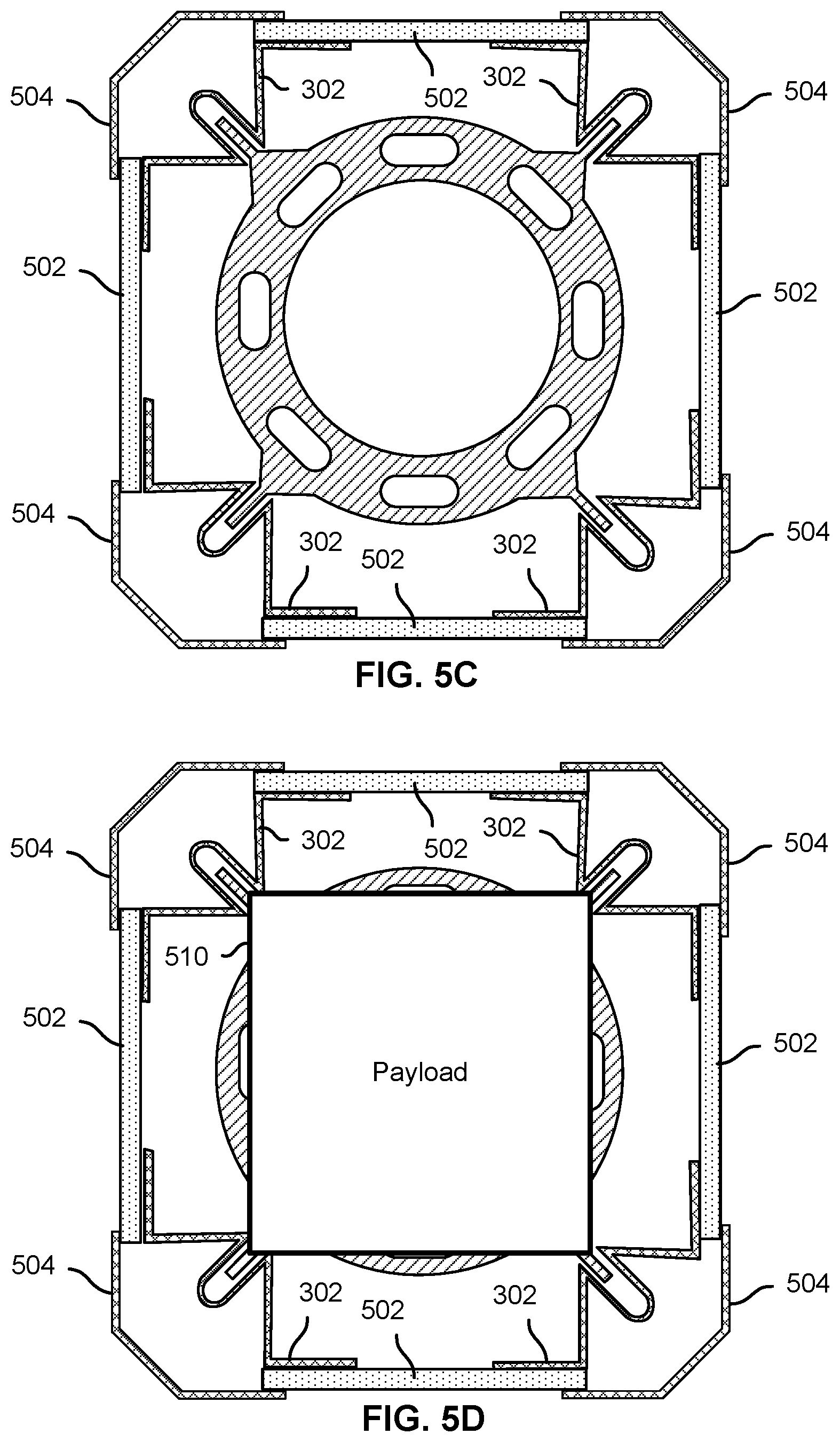 Patent US11814194 Figure 6 – Satellite deployer with composite guide rail