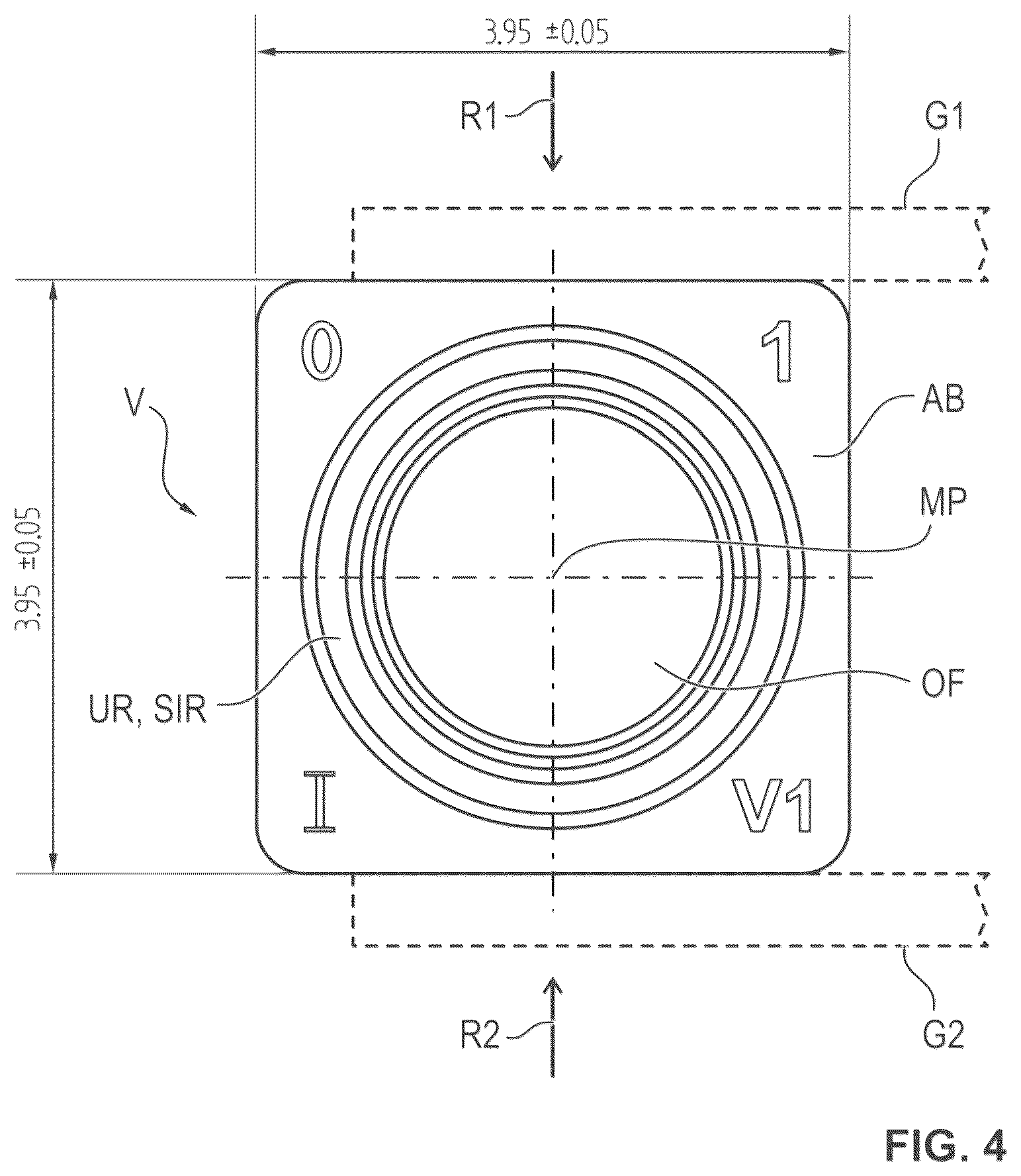 Patent US11814196 Figure 4 – Pressure-tight storage vessel containing a liquid