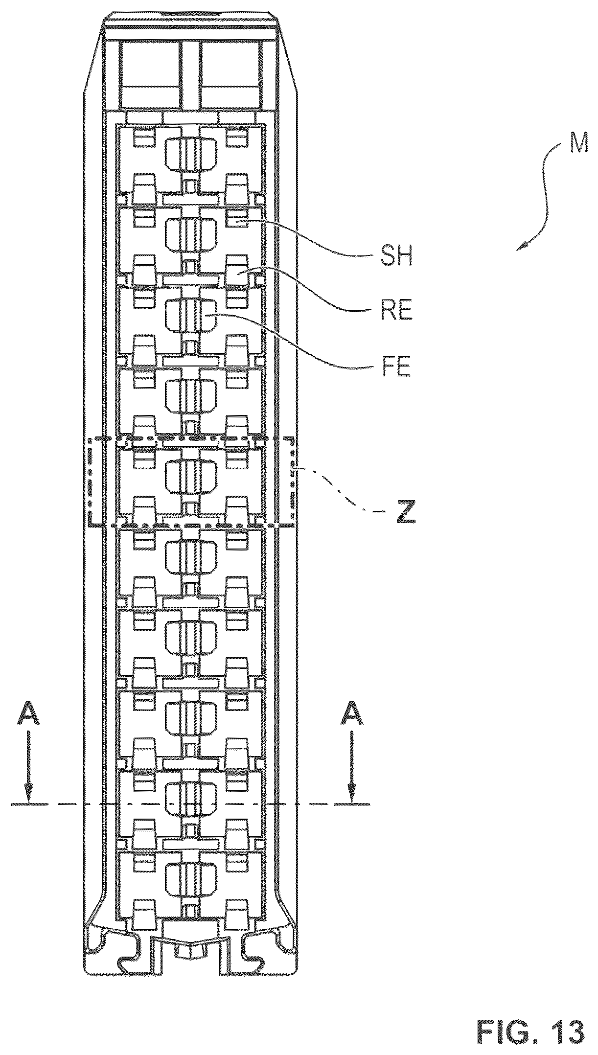 Patent US11814196 Figure 12 – Pressure-tight storage vessel containing a liquid