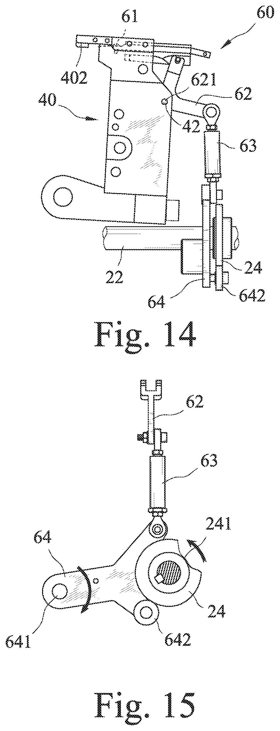 Patent US11814198 Figure 13 – Relaxation device of cardboard strapping machine