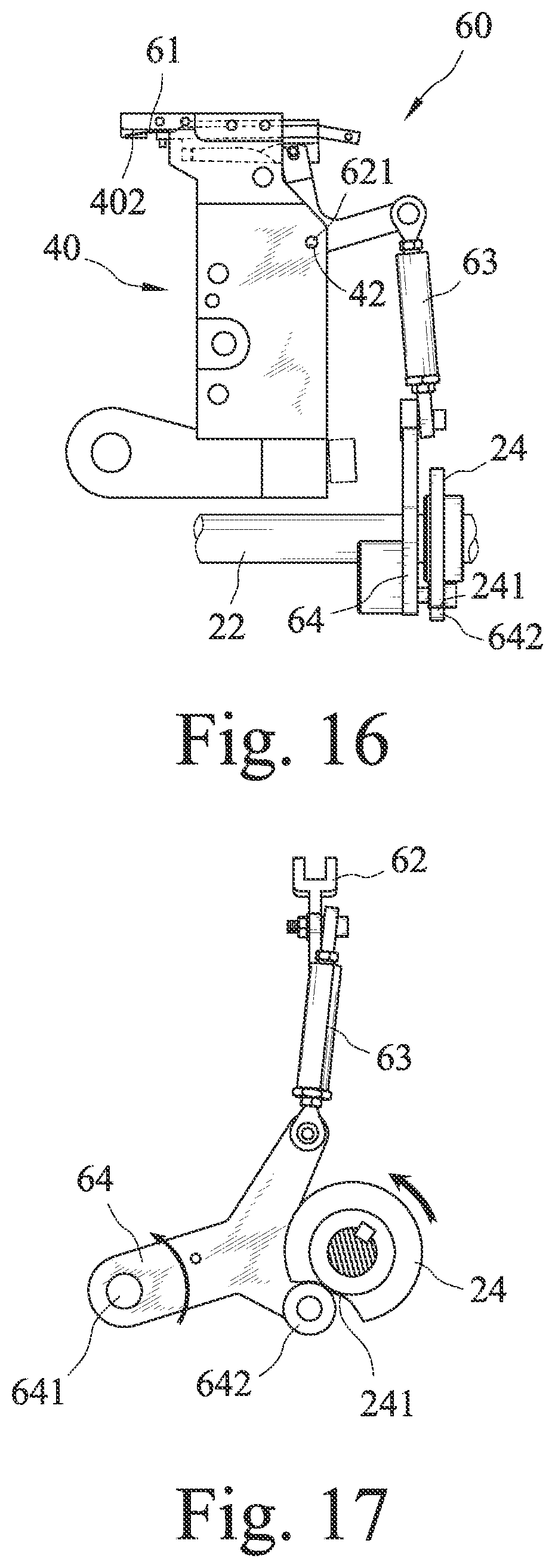 Patent US11814198 Figure 14 – Relaxation device of cardboard strapping machine