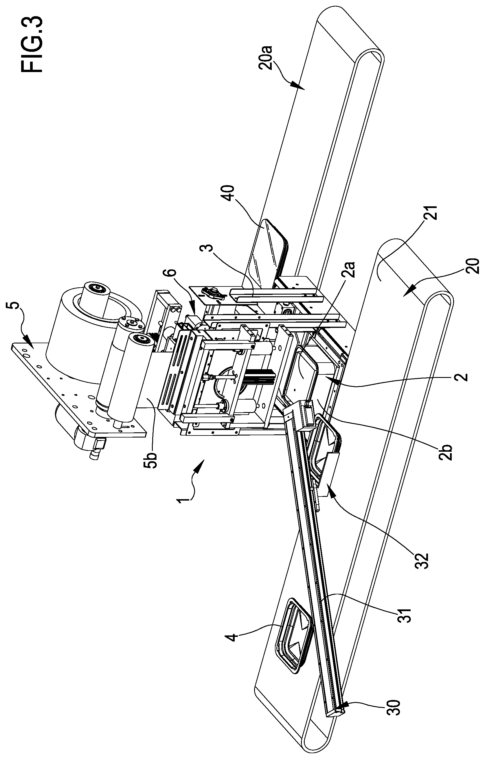 Patent US11814201 Figure 3 – Apparatus and process for packaging products