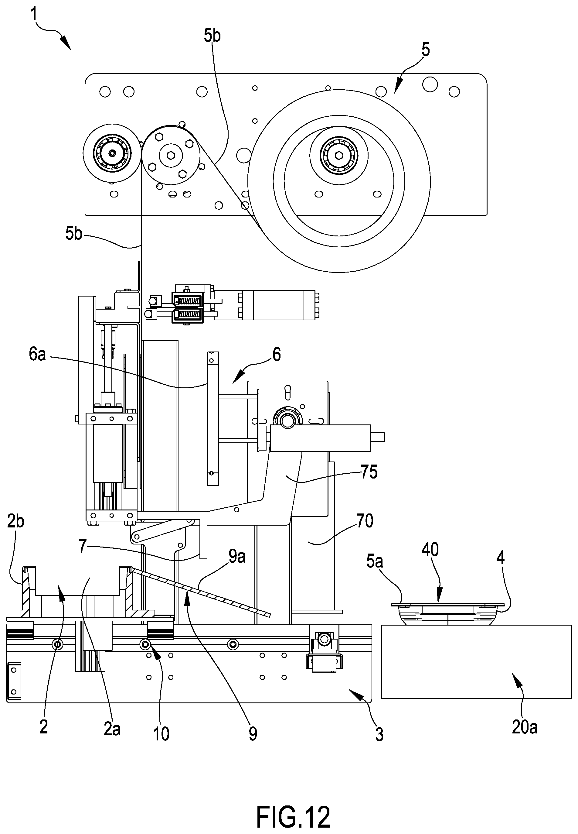 Patent US11814201 Figure 12 – Apparatus and process for packaging products