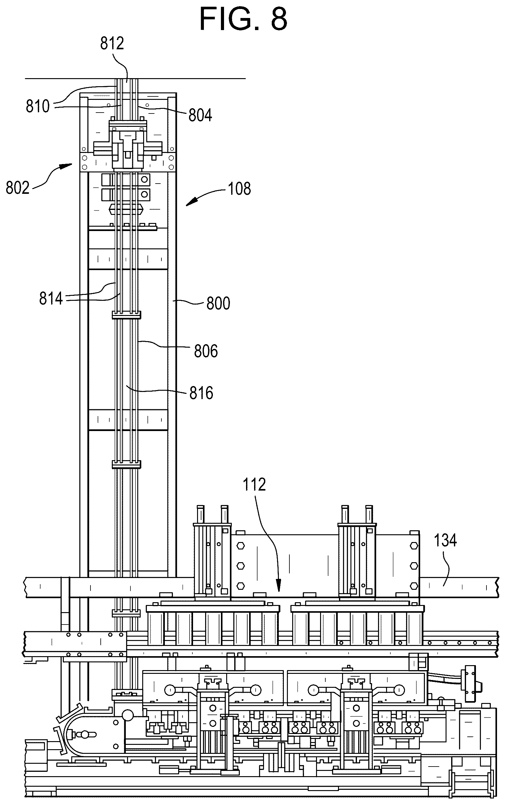 Patent US11814203 Figure 12 – Apparatuses and methods for loading containers with products
