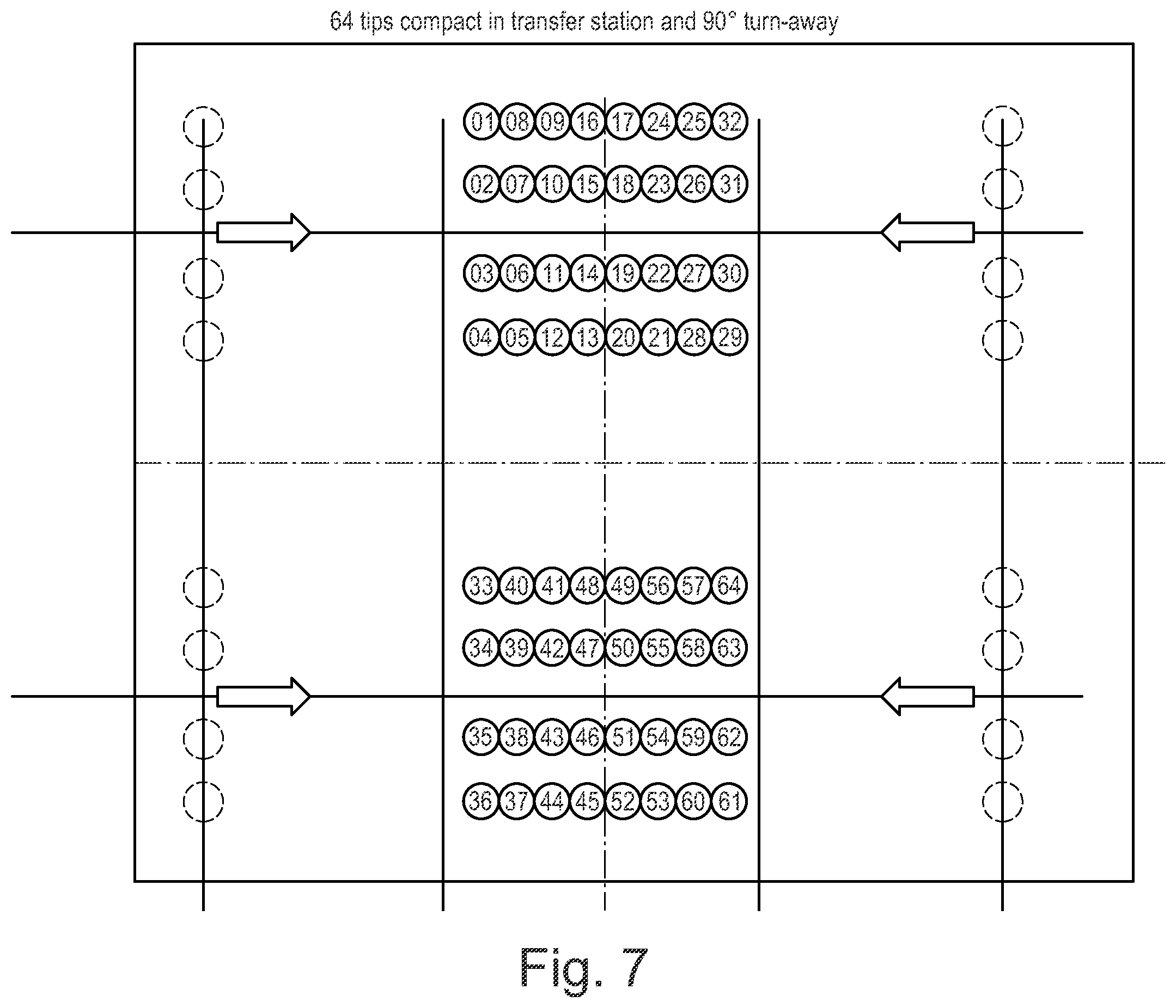 Patent US11814204 Figure 7 – Method and device for packing of injection molded parts