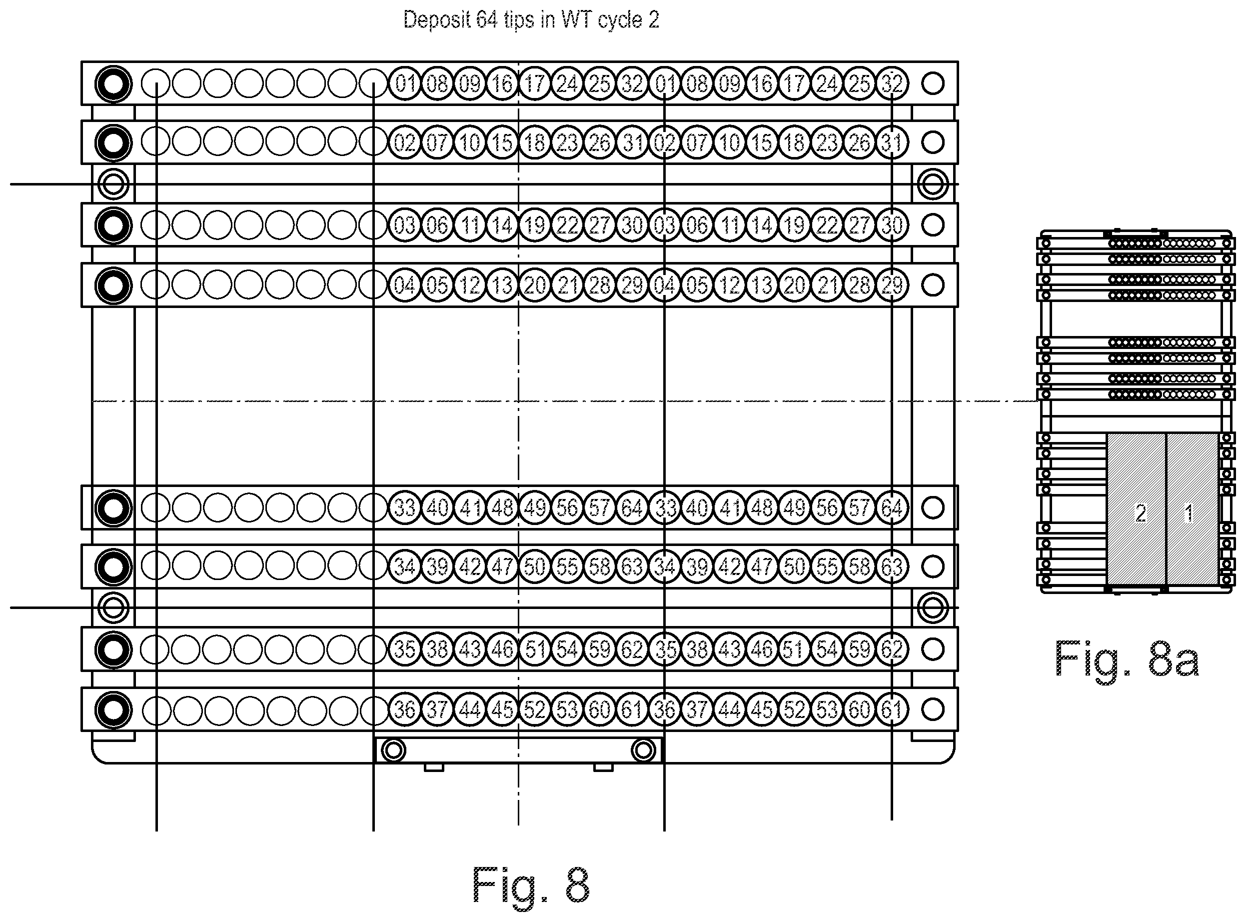 Patent US11814204 Figure 8 – Method and device for packing of injection molded parts