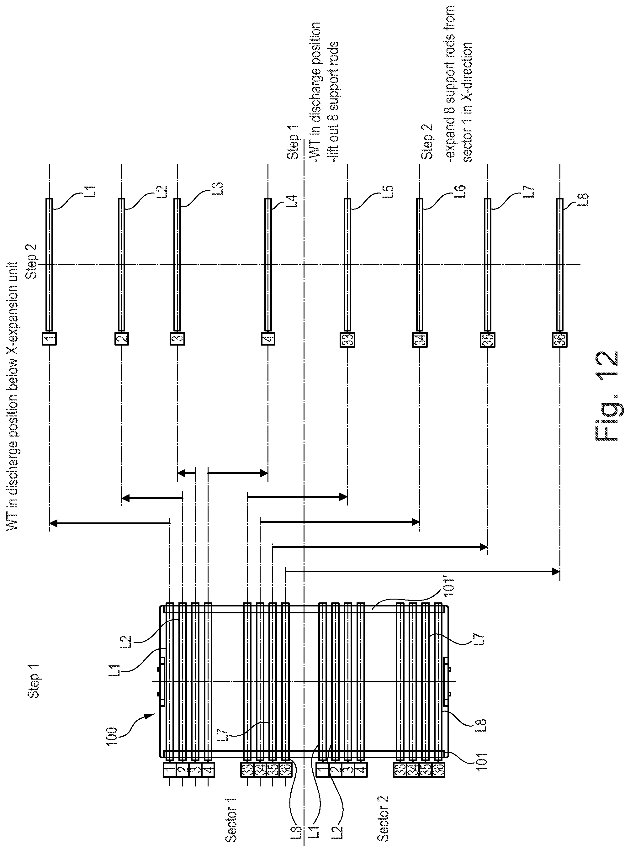 Patent US11814204 Figure 12 – Method and device for packing of injection molded parts