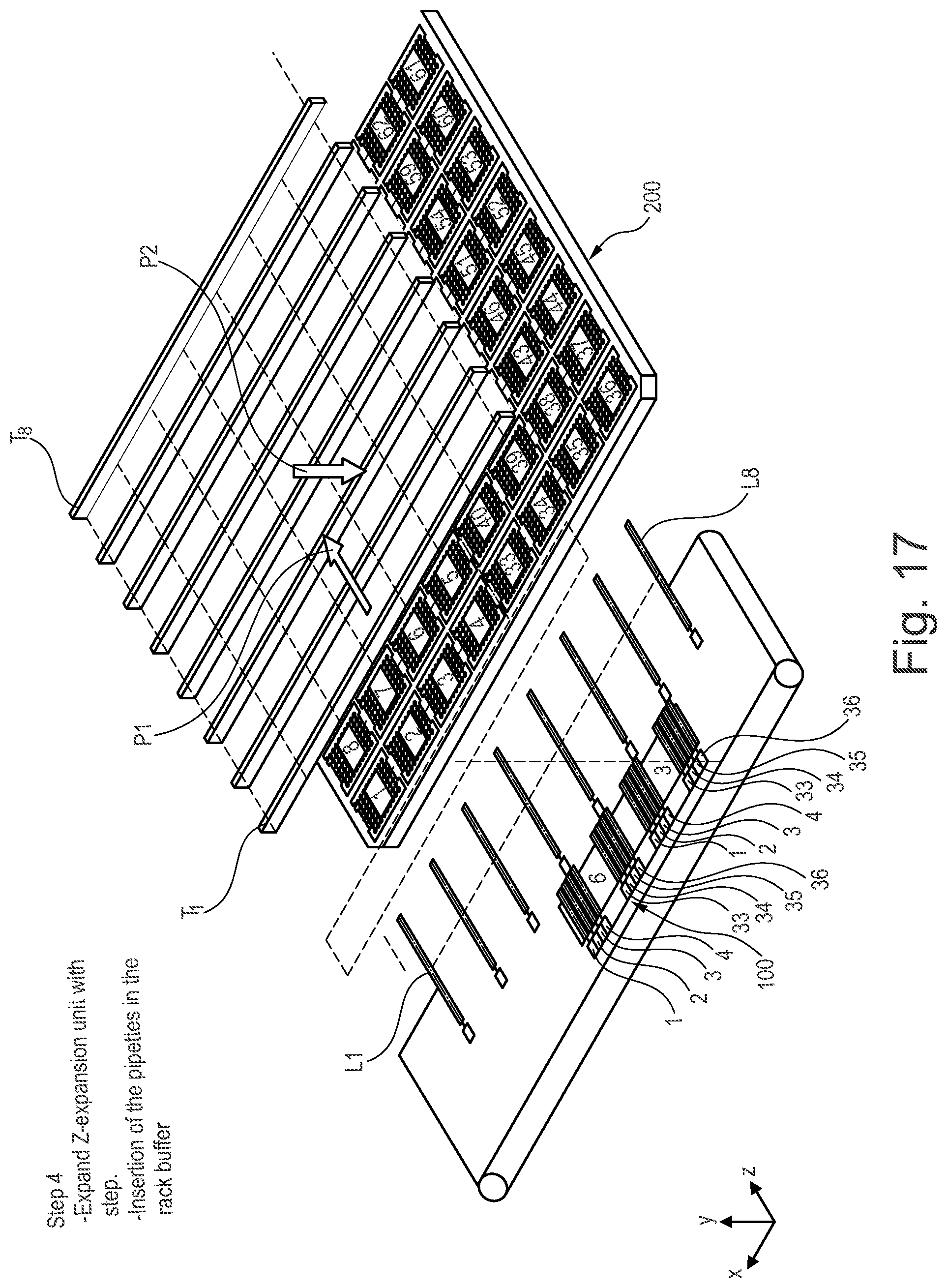 Patent US11814204 Figure 16 – Method and device for packing of injection molded parts