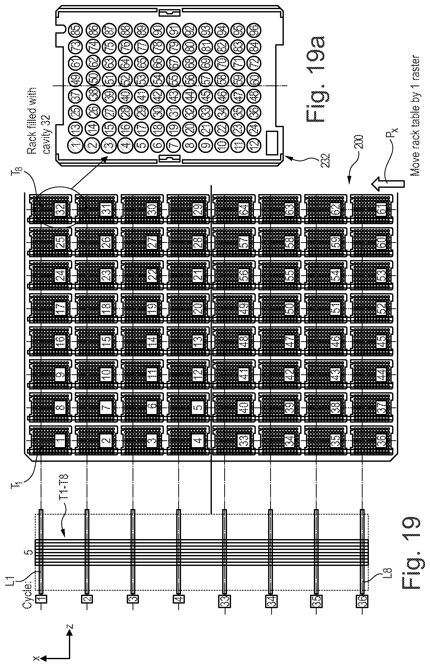 Patent US11814204 Figure 18 – Method and device for packing of injection molded parts