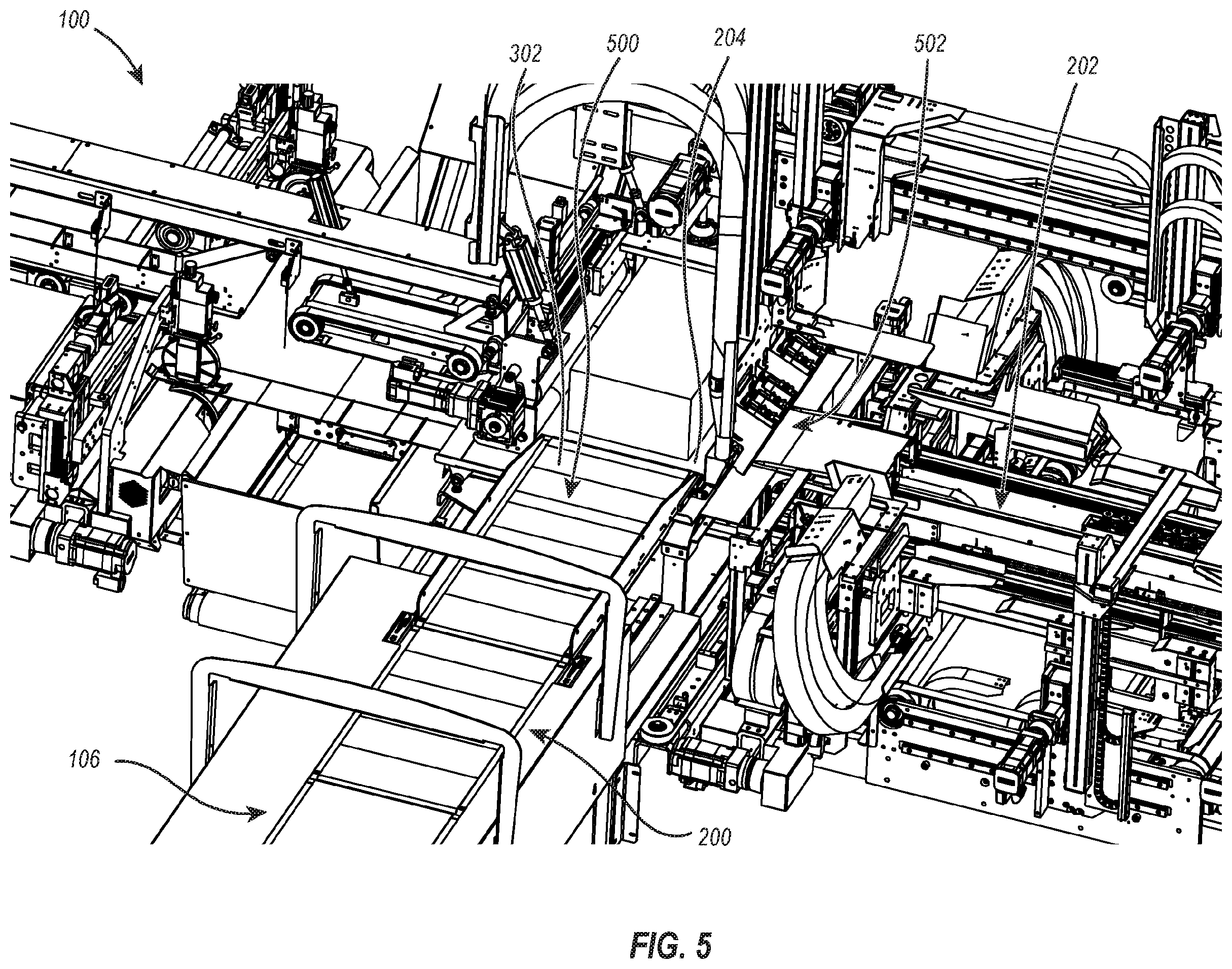 Patent US11814206 Figure 5 – Adaptive acceleration control for packaging machine