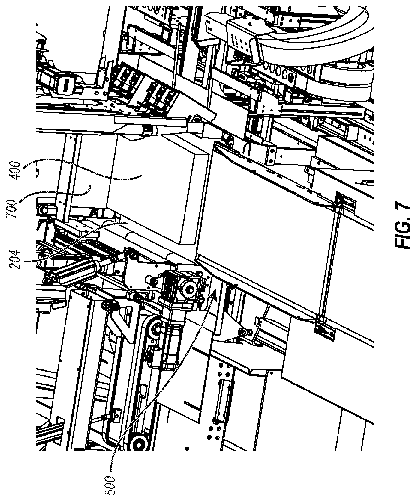 Patent US11814206 Figure 7 – Adaptive acceleration control for packaging machine