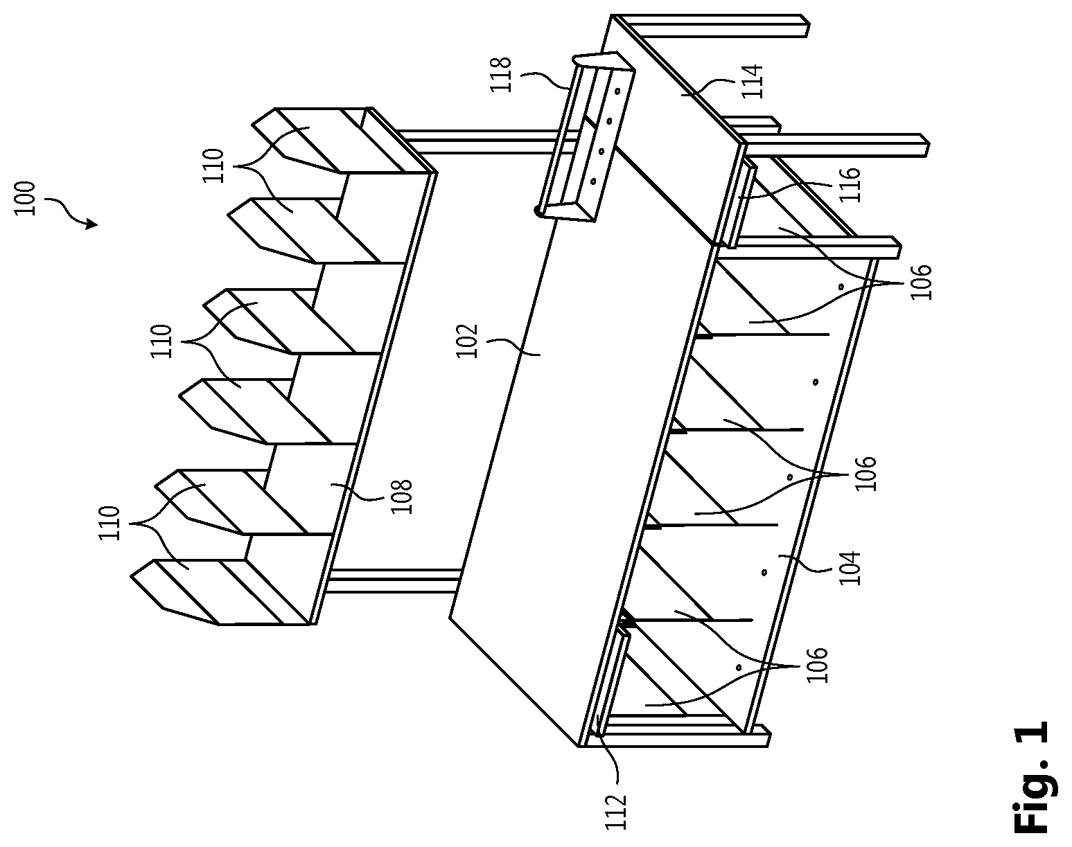Patent US11814207 Figure 1 – Automated packaging station and system for packaging objects