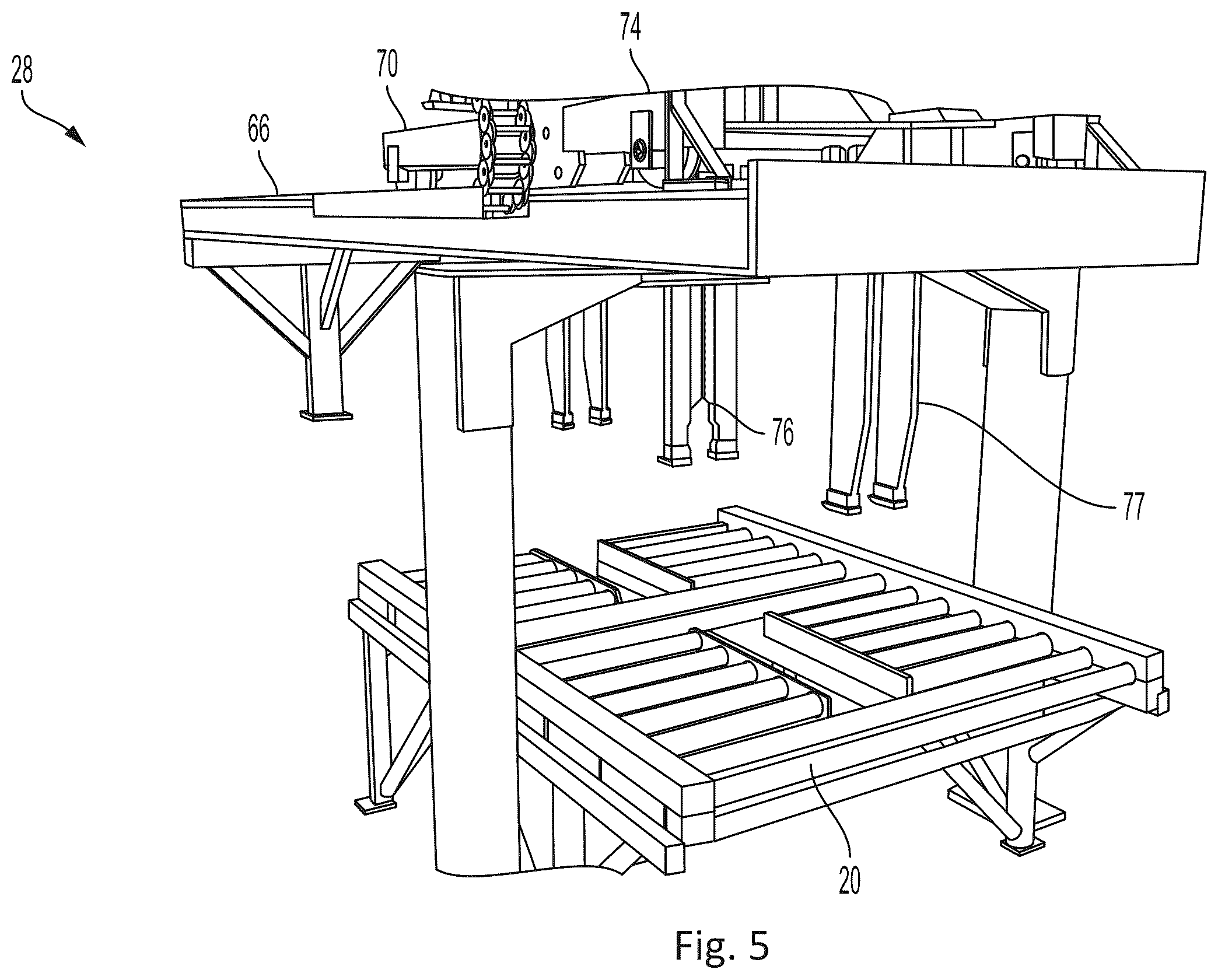 Patent US11814211 Figure 5 – Coil packaging line and method