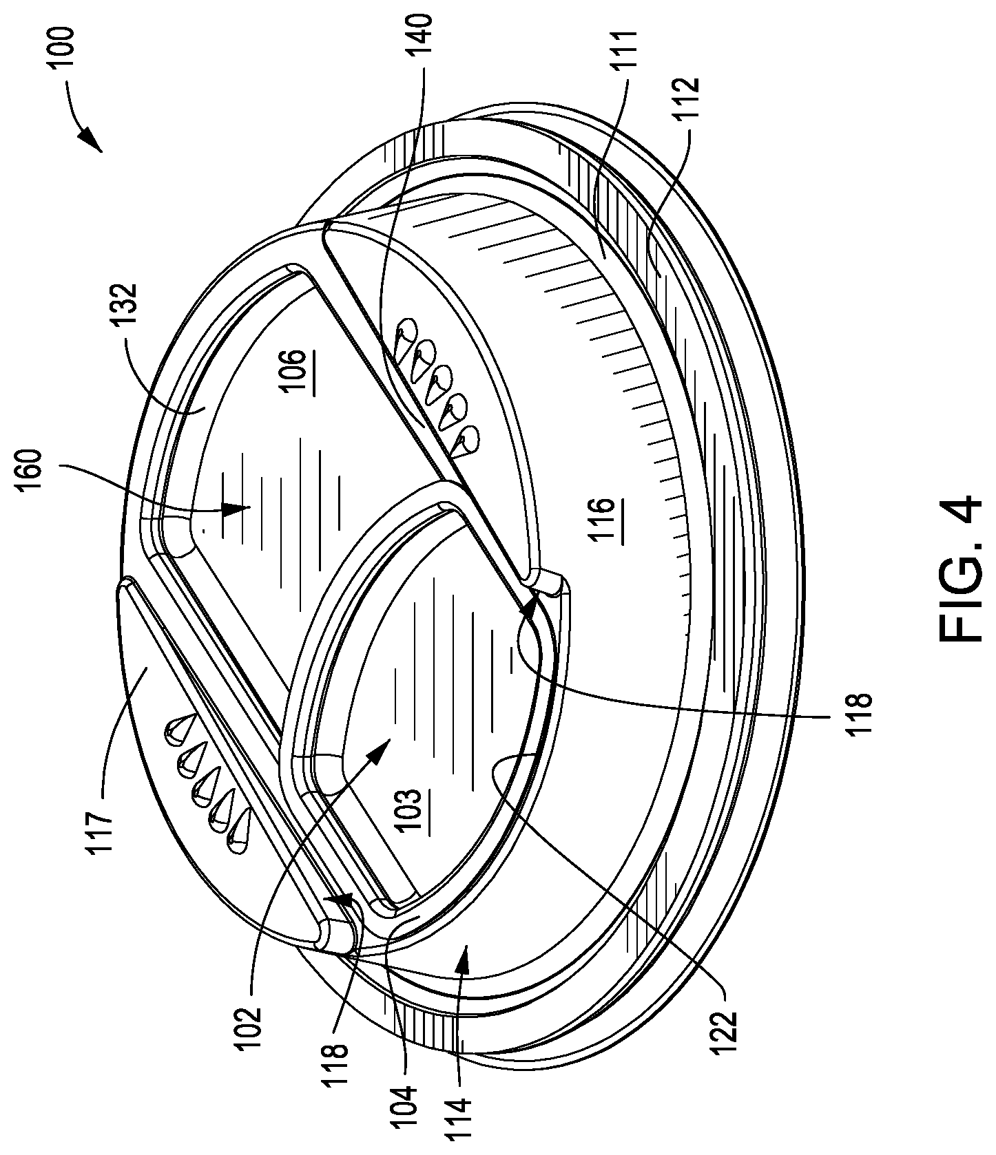 Patent US11814212 Figure 3 – Reclosable cup lid with sliding member