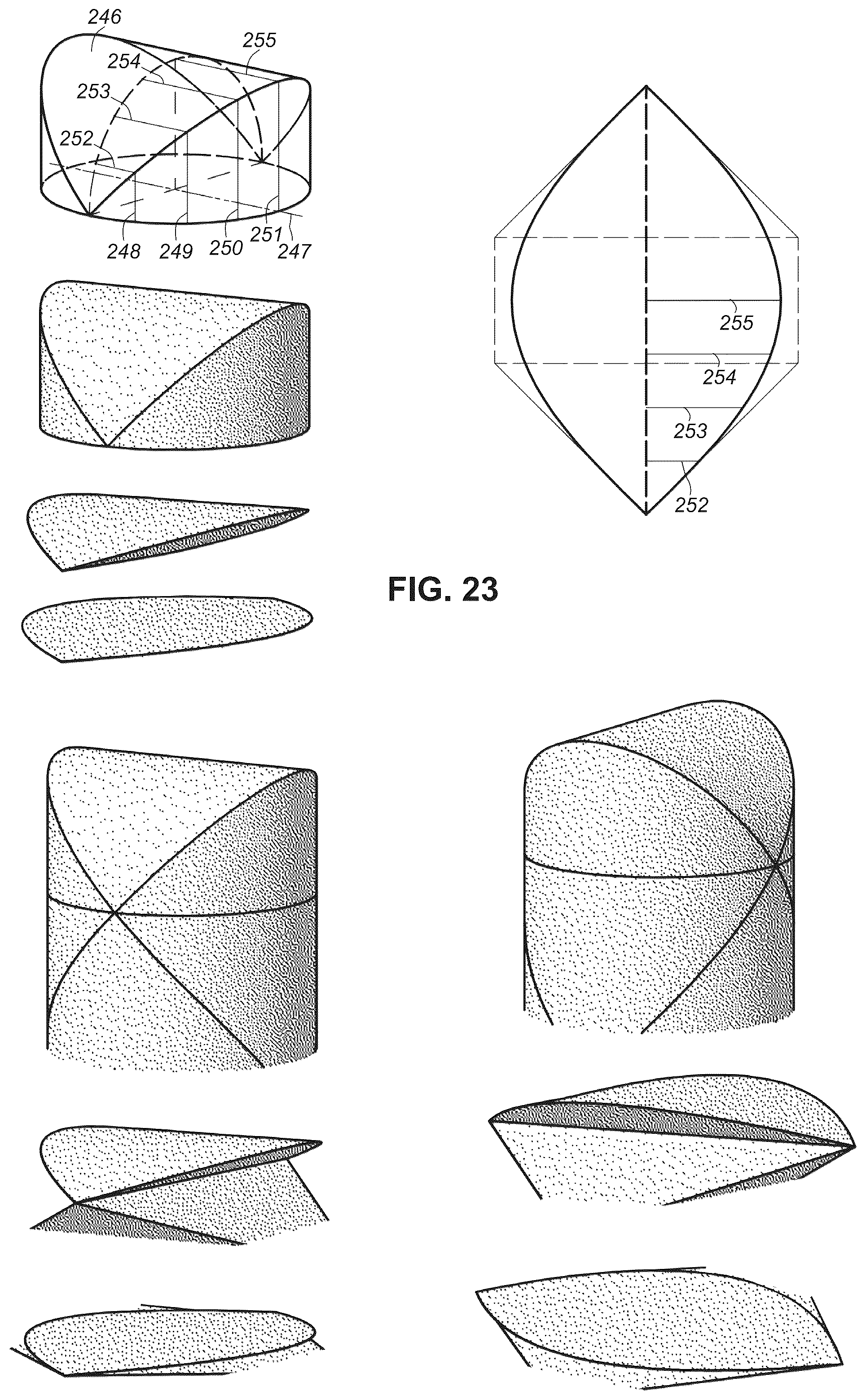 Patent US11814214 Figure 19 – Collapsible article comprising combinations and multiplications of foldable sections