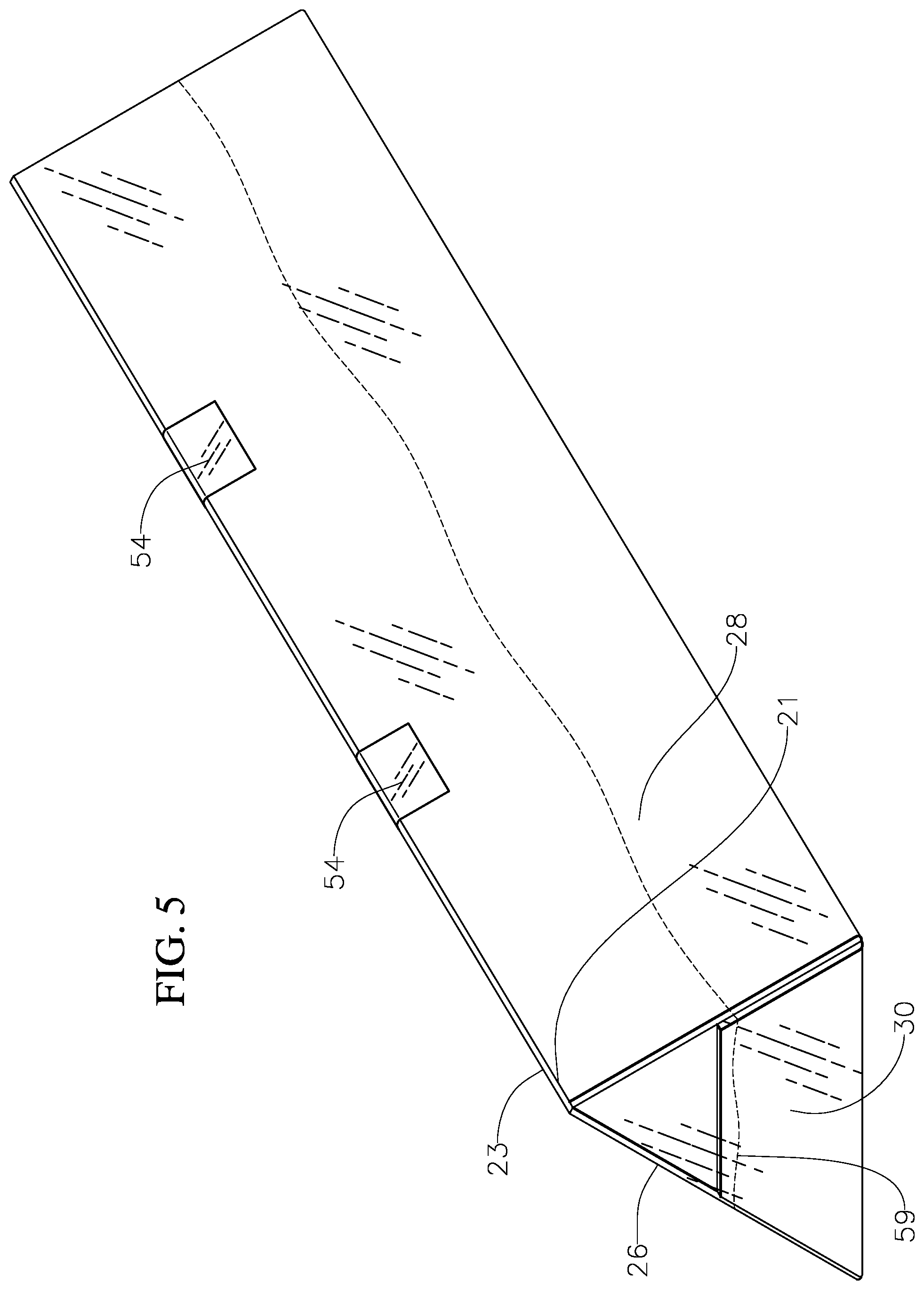 Patent US11814221 Figure 4 – Triangular packages and methods of making the same