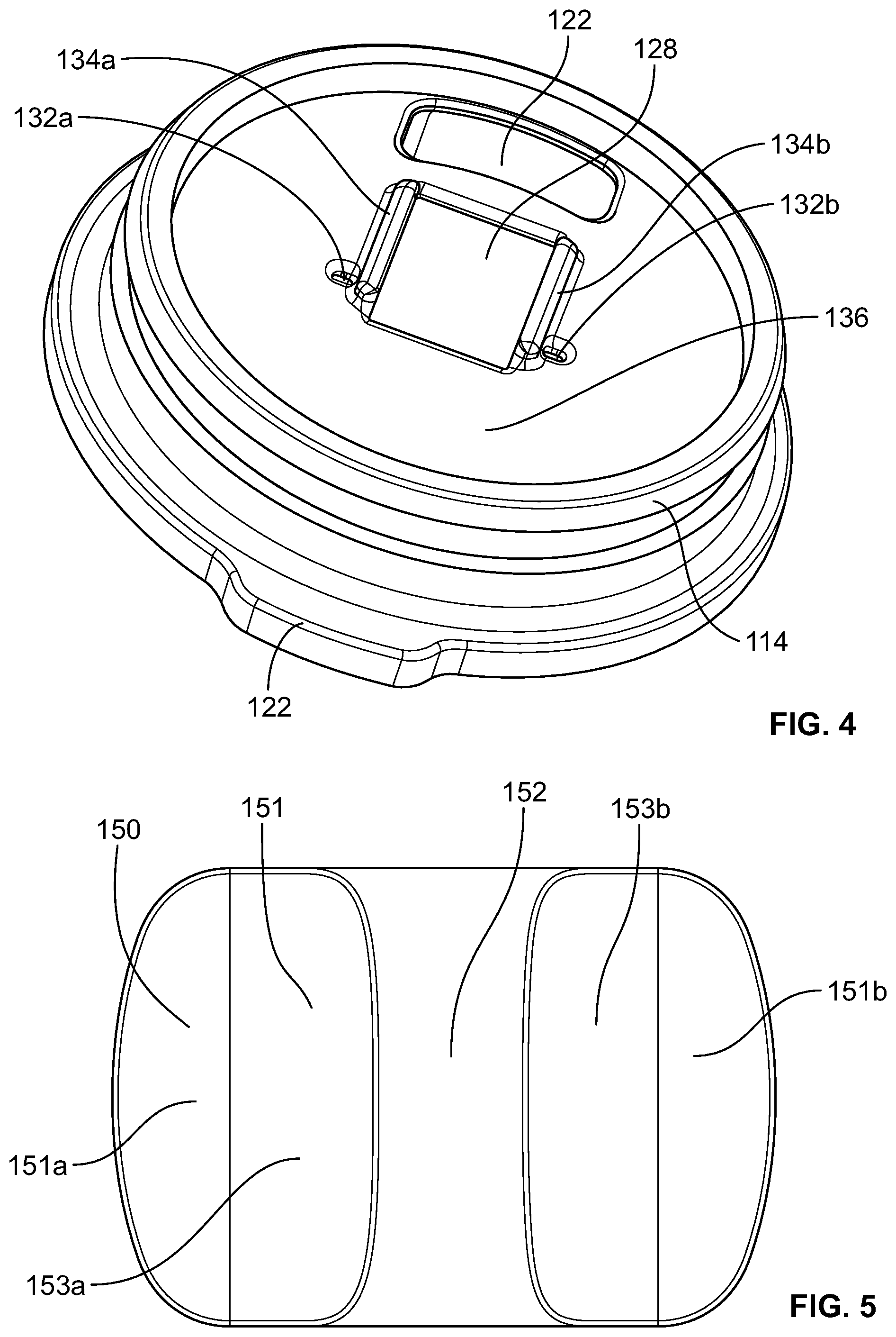Patent US11814223 Figure 4 – Closure and lid and method of forming closure and lid